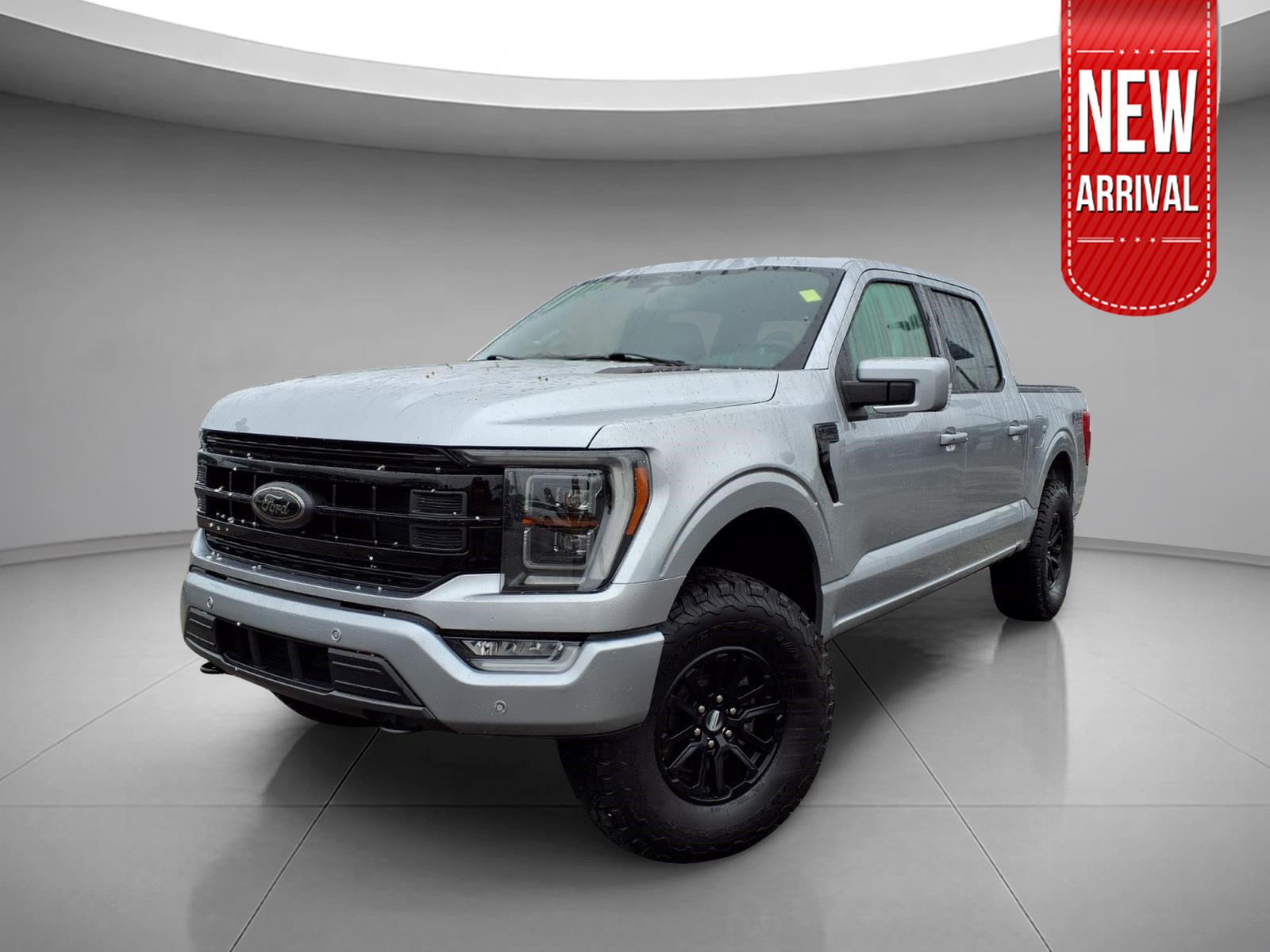 Iconic Silver Metallic 2023 Ford F-150 Pickup Truck Four-Wheel Drive Automatic