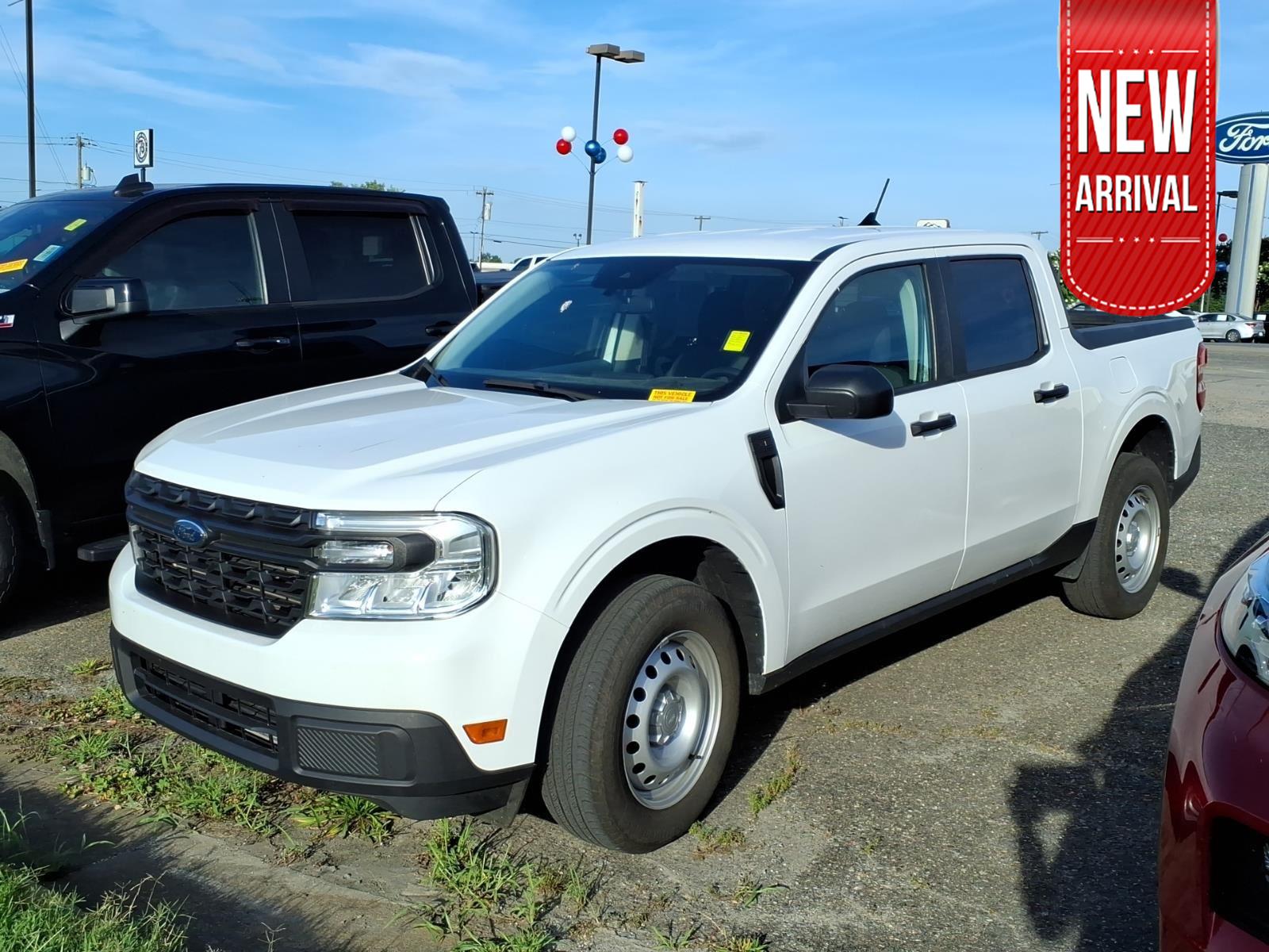 Oxford White 2024 Ford Maverick Pickup Truck Front-Wheel Drive 8-Speed Automatic