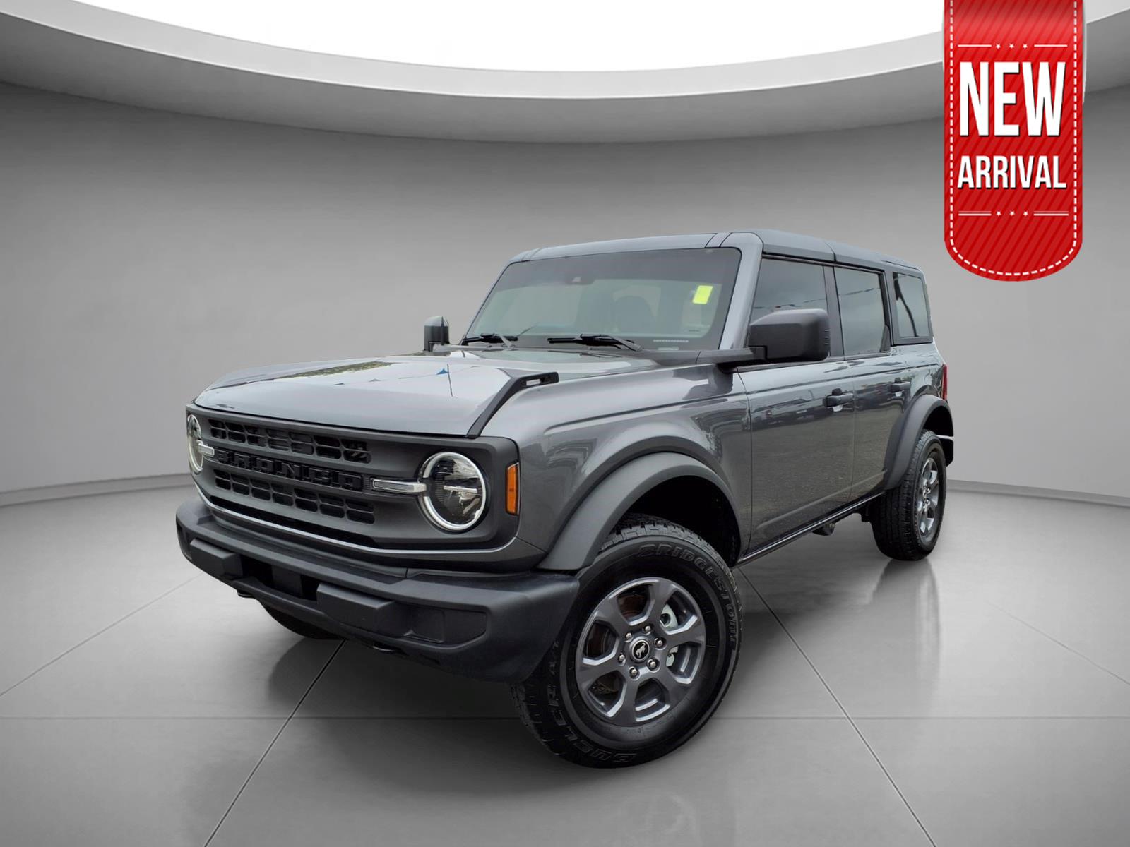 Carbonized Gray Metallic 2025 Ford Bronco SUV / Crossover Four-Wheel Drive 7-Speed Manual
