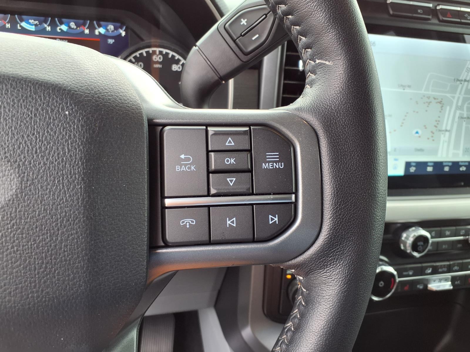 Used 2022 Antimatter Blue Metallic Ford XLT image 26
