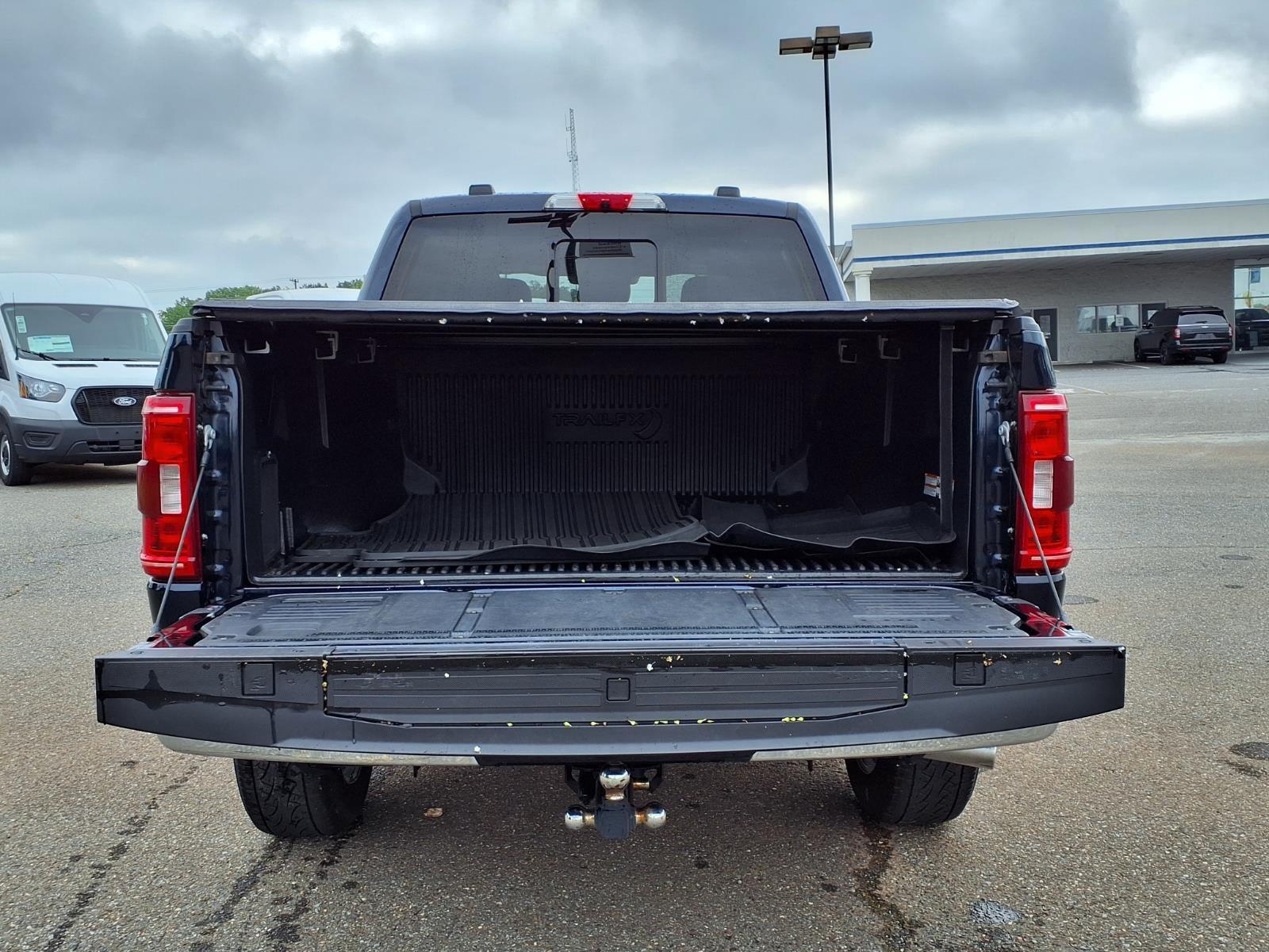 Used 2022 Antimatter Blue Metallic Ford XLT image 30