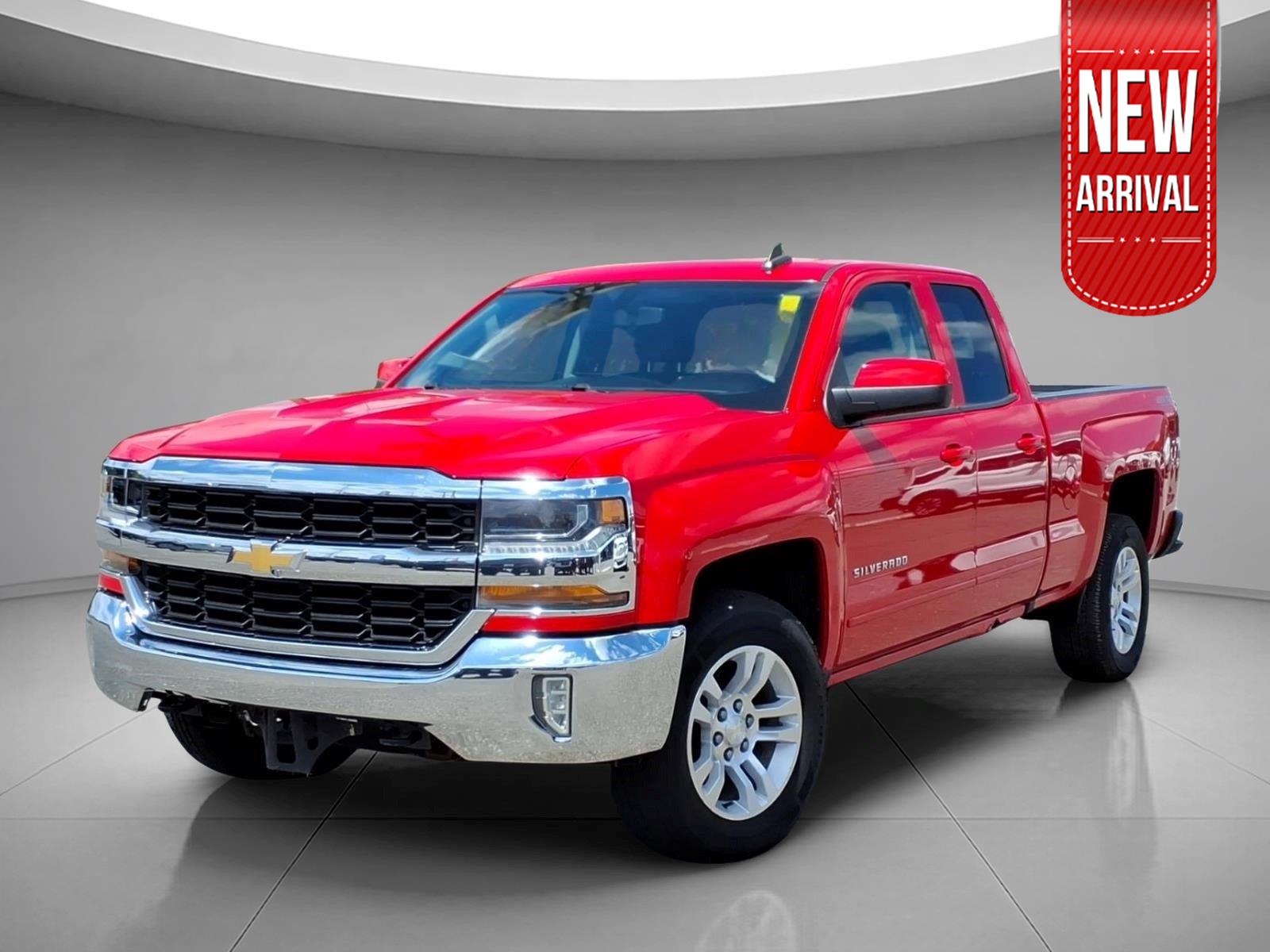 Red Hot 2017 Chevrolet Silverado 1500 Pickup Truck Four-Wheel Drive 6-Speed Automatic