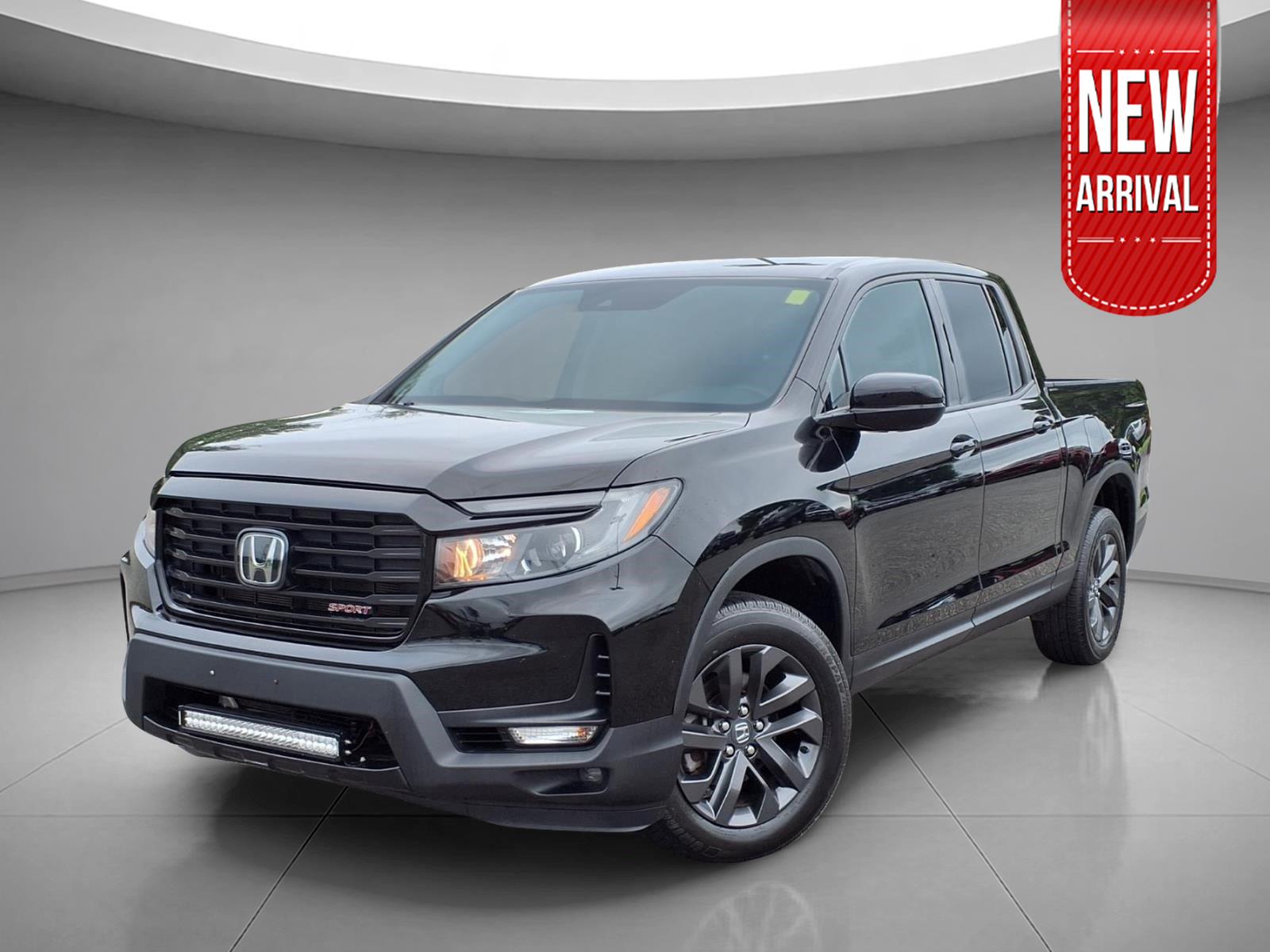 Crystal Black Pearl 2021 Honda Ridgeline Pickup Truck All-Wheel Drive Automatic