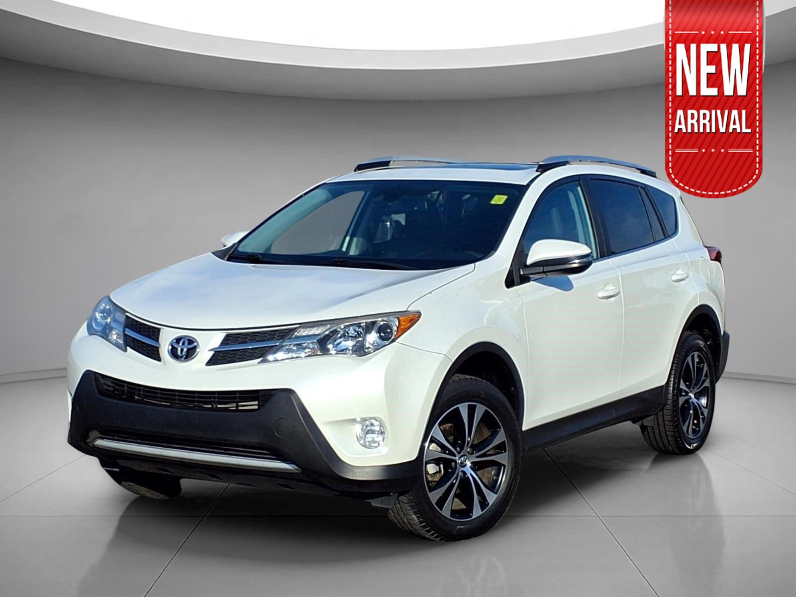 White (Blizzard Pearl) 2015 Toyota RAV4 SUV / Crossover All-Wheel Drive Automatic
