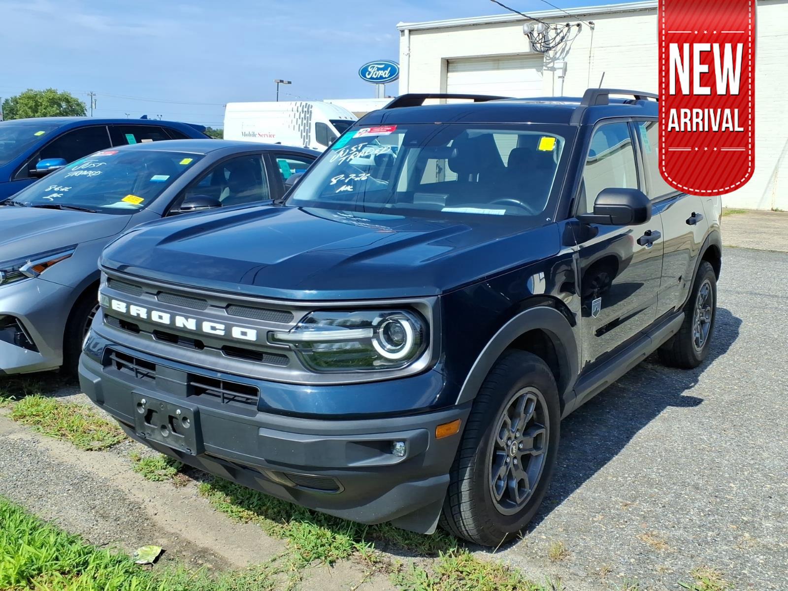 Alto Blue Metallic Tinted Clearcoat 2022 Ford Bronco Sport SUV / Crossover All-Wheel Drive 8-Speed Automatic