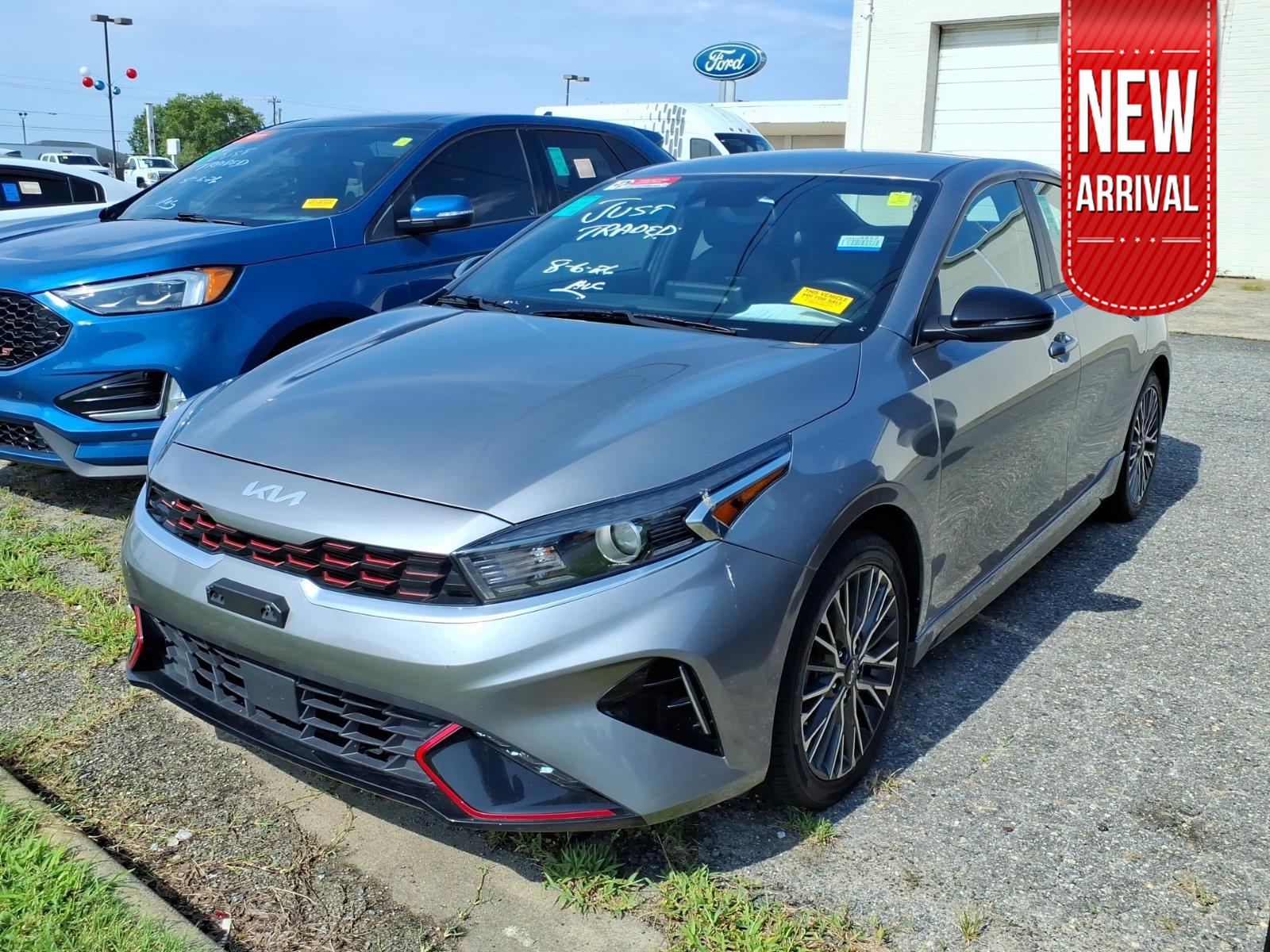 Steel Gray 2023 Kia Forte Sedan Front-Wheel Drive 