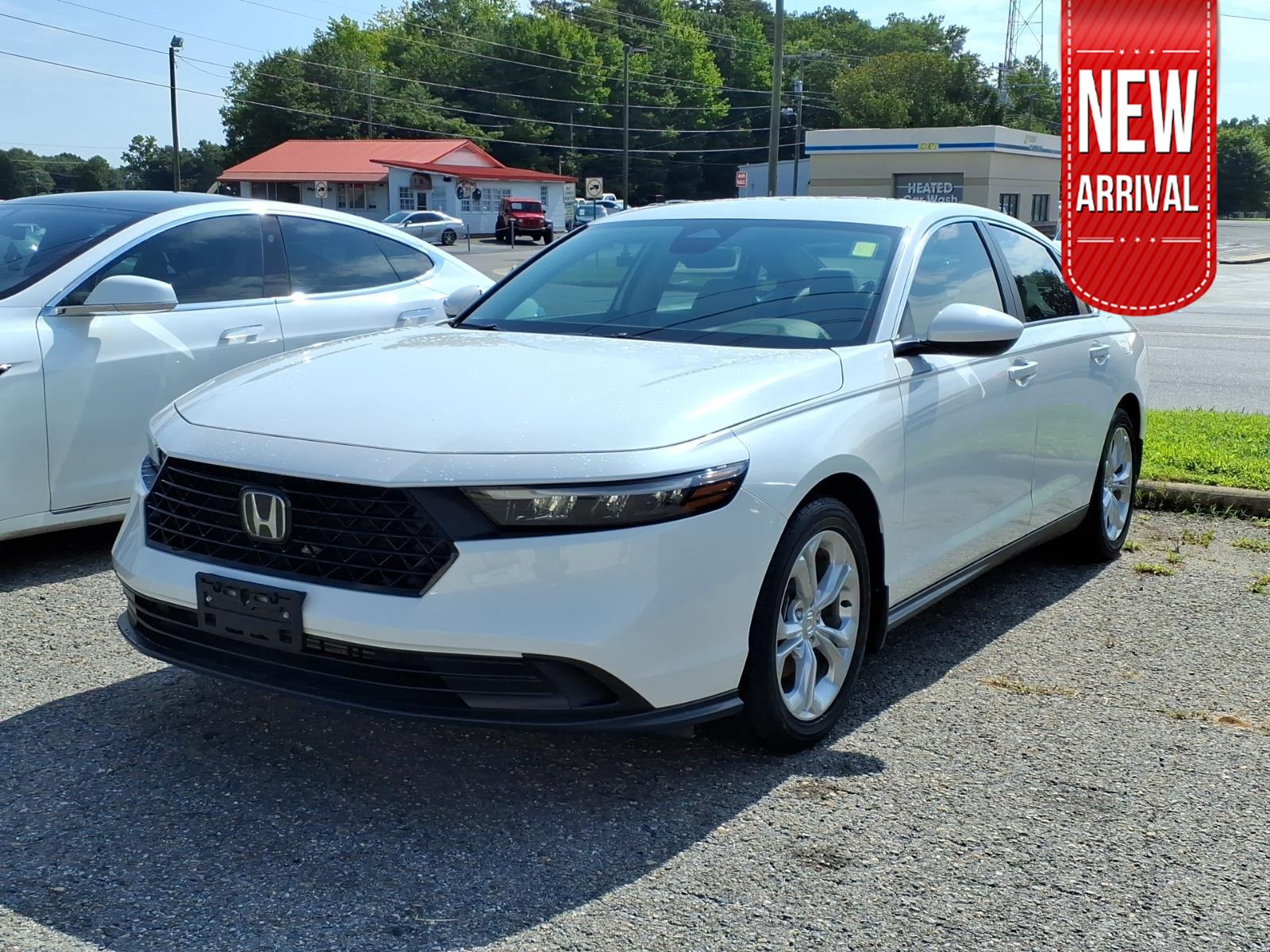 Platinum White Pearl 2023 Honda Accord Sedan Front-Wheel Drive Continuously Variable Transmission