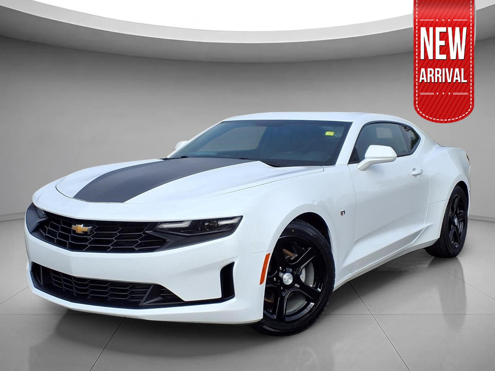 Summit White 2023 Chevrolet Camaro Coupe Rear-Wheel Drive Automatic