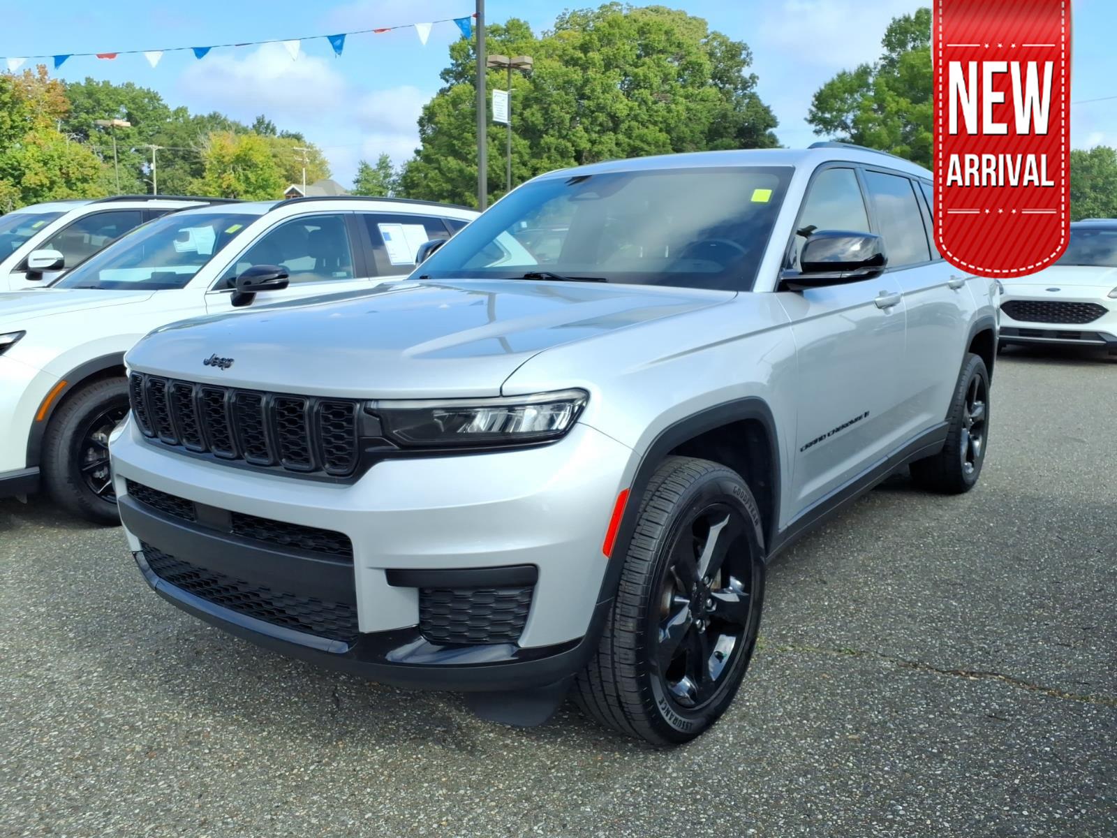 Silver Zynith 2021 Jeep Grand Cherokee L SUV / Crossover Four-Wheel Drive 8-Speed Automatic