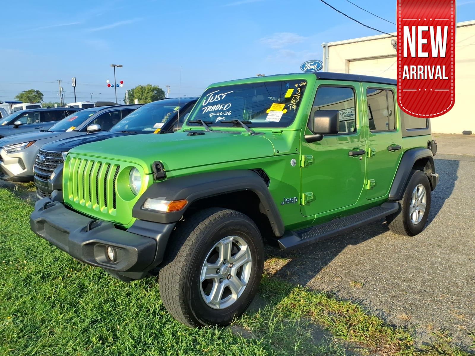 Mojito! Clearcoat 2019 Jeep Wrangler SUV / Crossover Four-Wheel Drive 8-Speed Automatic