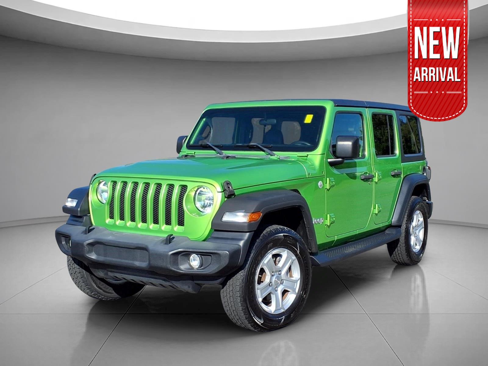Mojito! Clearcoat 2019 Jeep Wrangler SUV / Crossover Four-Wheel Drive 8-Speed Automatic