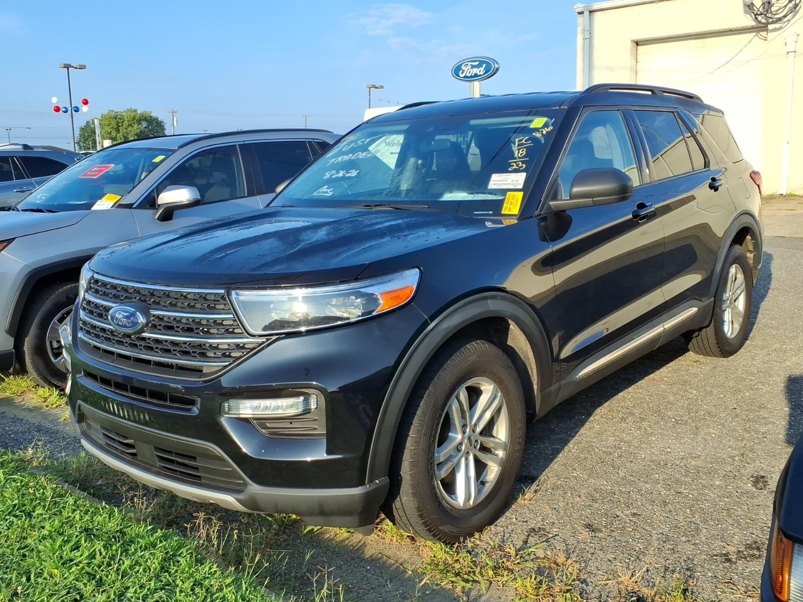 Agate Black Metallic 2023 Ford Explorer SUV / Crossover All-Wheel Drive
