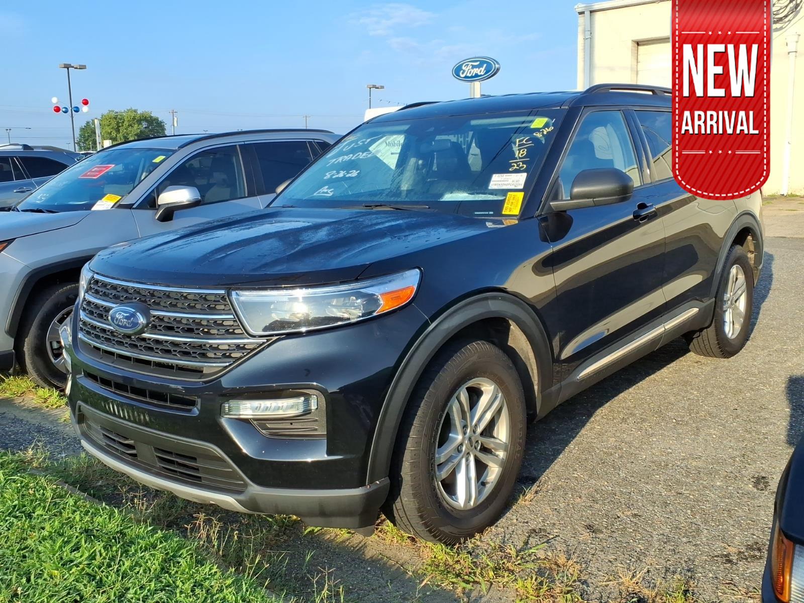 Agate Black Metallic 2023 Ford Explorer SUV / Crossover All-Wheel Drive