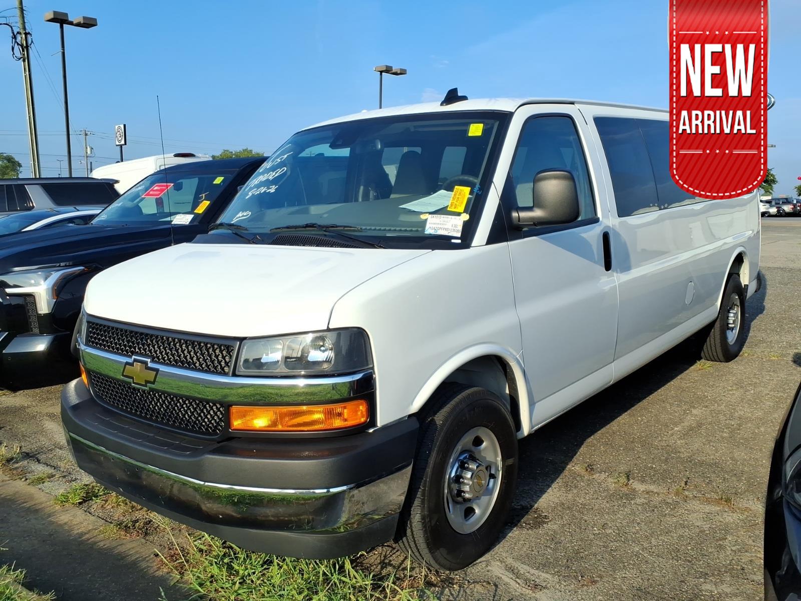 Summit White 2025 Chevrolet Express Van Rear-Wheel Drive 8-Speed Automatic