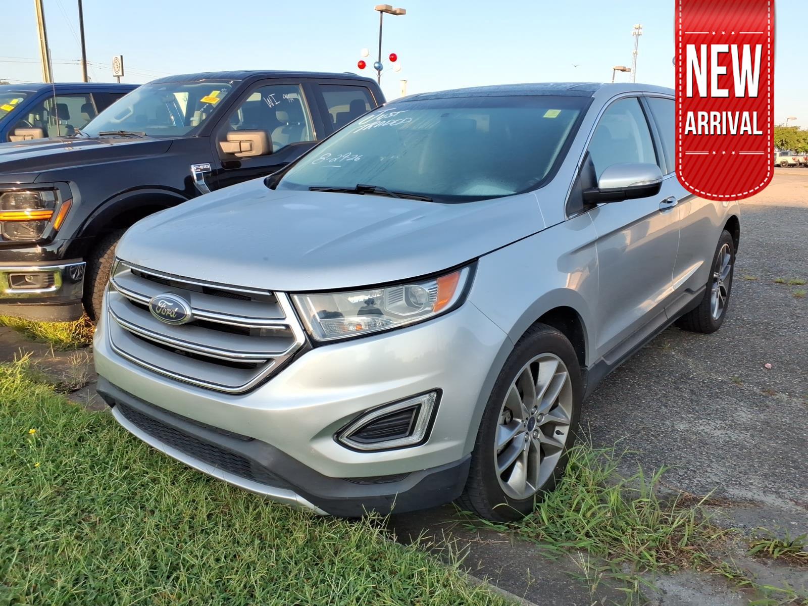 Ingot Silver Metallic 2016 Ford Edge SUV / Crossover Front-Wheel Drive 6-Speed Automatic