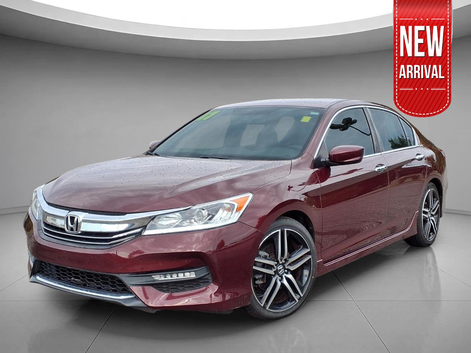 Basque Red Pearl II 2017 Honda Accord Sedan Front-Wheel Drive Continuously Variable Transmission