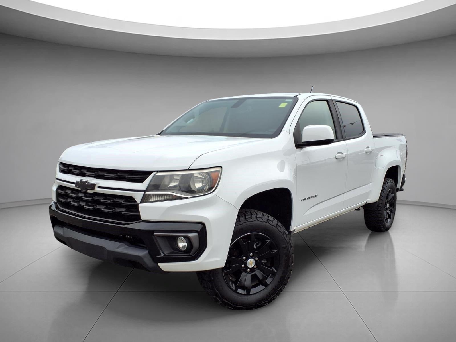 Summit White 2021 Chevrolet Colorado Pickup Truck 4X2 8-Speed Automatic