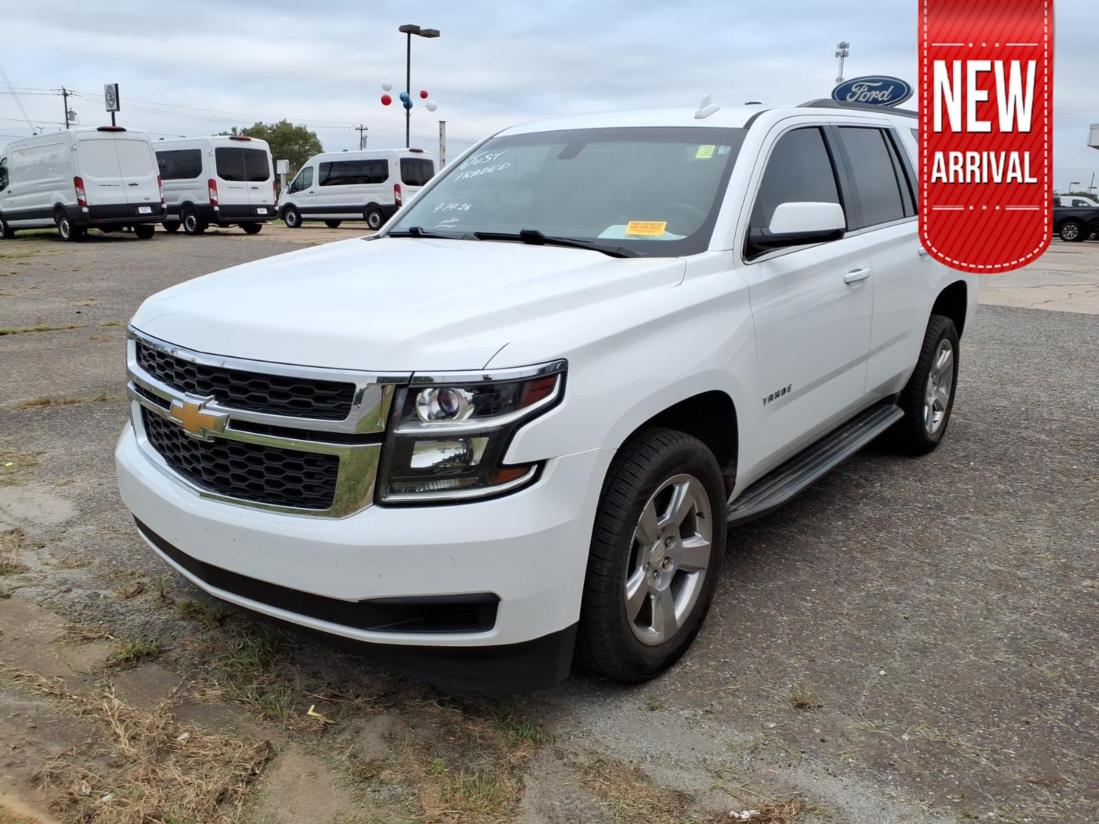 Summit White 2016 Chevrolet Tahoe SUV / Crossover 4X2 6-Speed Automatic