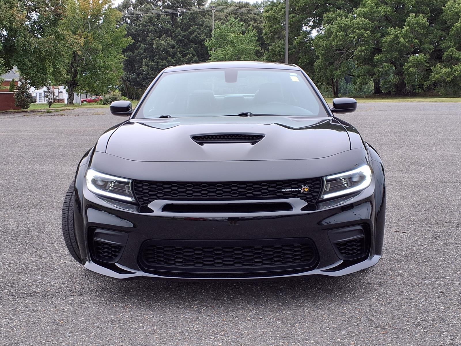 Used 2023 Pitch Black Clearcoat Dodge Scat Pack Widebody image 9