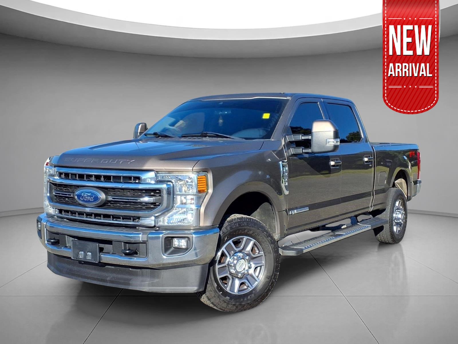 Stone Gray Metallic 2021 Ford F-250 Super Duty Pickup Truck Four-Wheel Drive 6-Speed Automatic