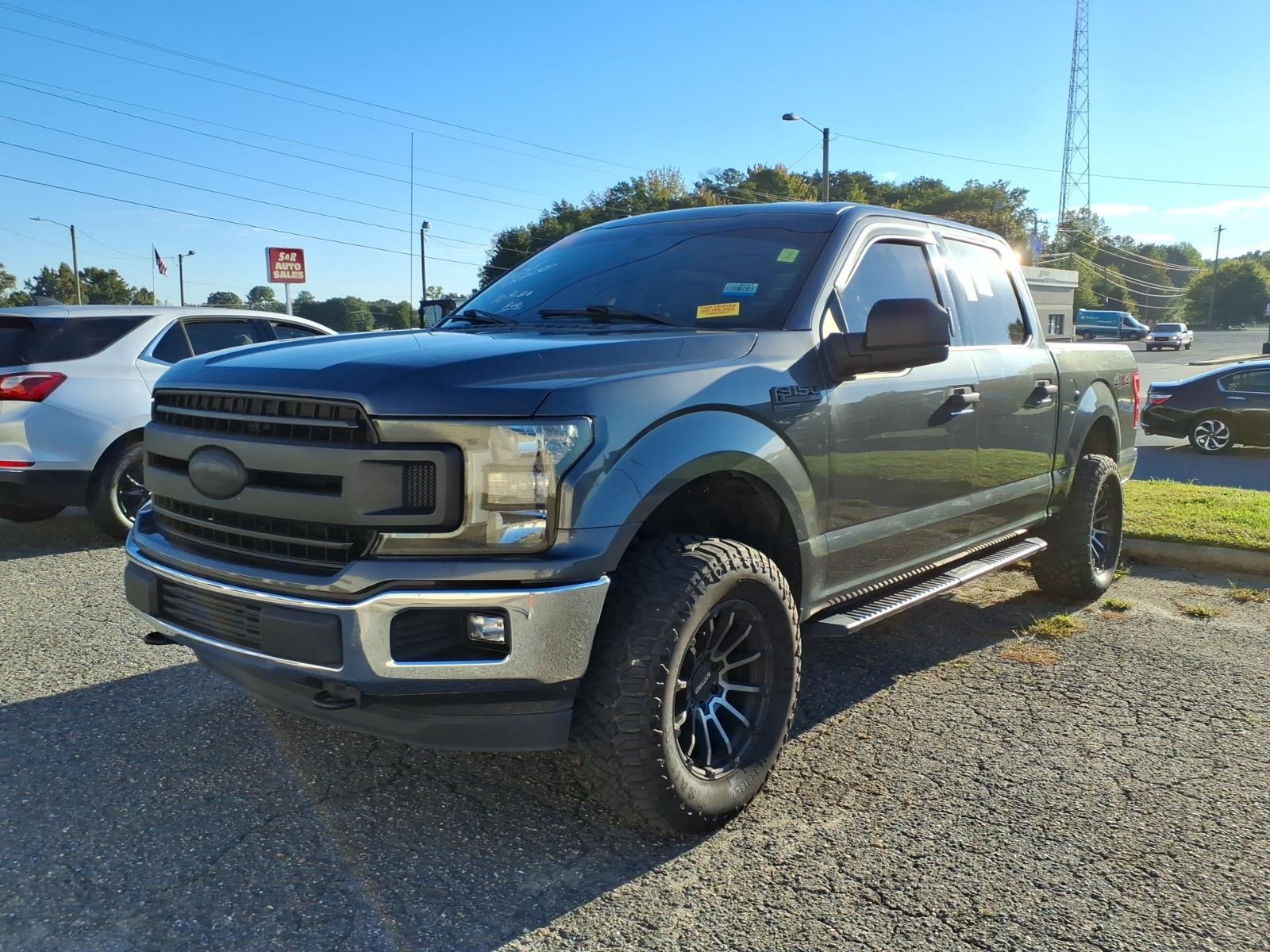 Gray (Magnetic Metallic) 2018 Ford F-150 Pickup Truck Four-Wheel Drive 6-Speed Automatic