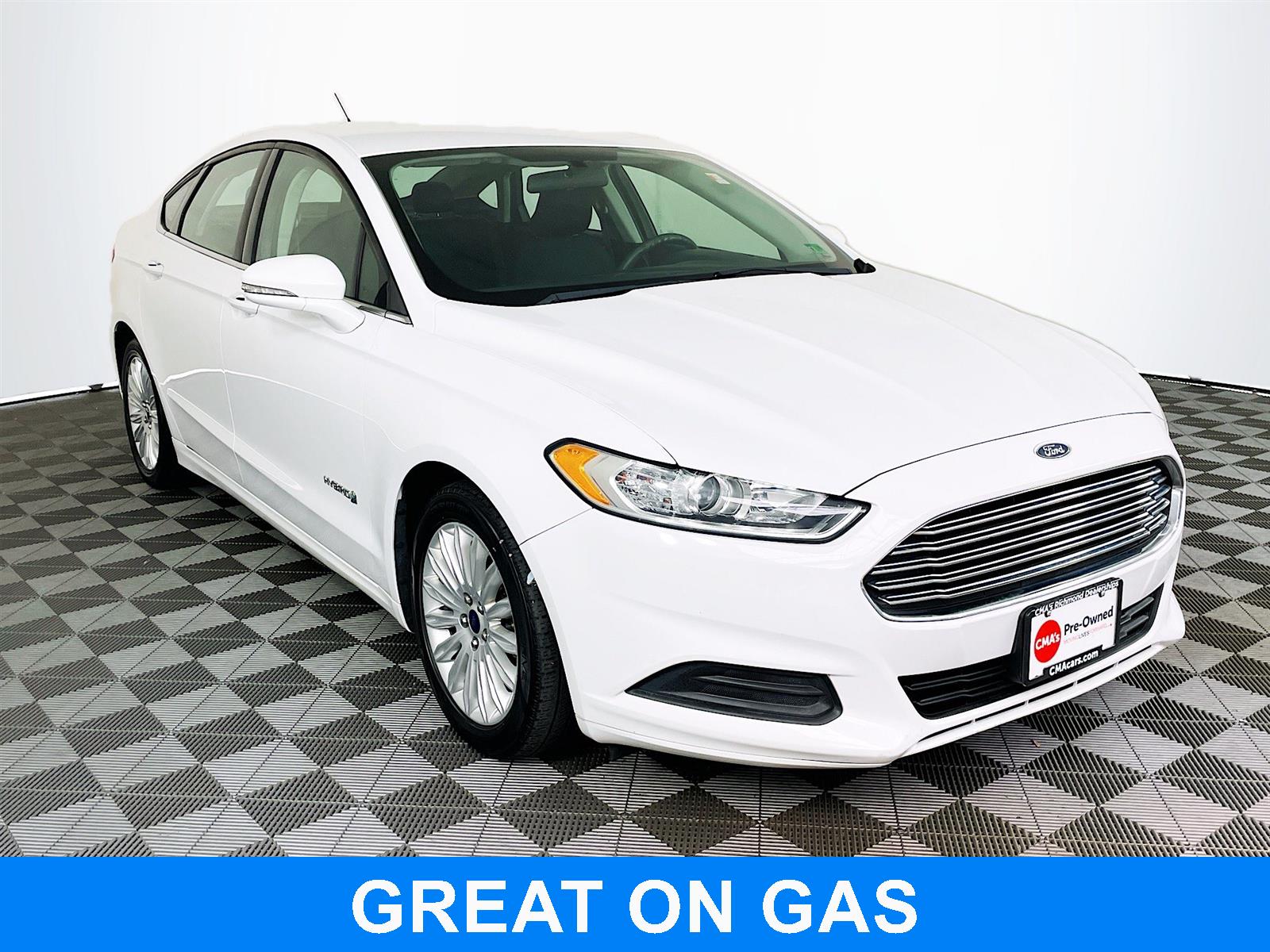 Oxford White 2016 Ford Fusion Hybrid SE FWD Sedan Front-Wheel Drive Continuously Variable Transmission