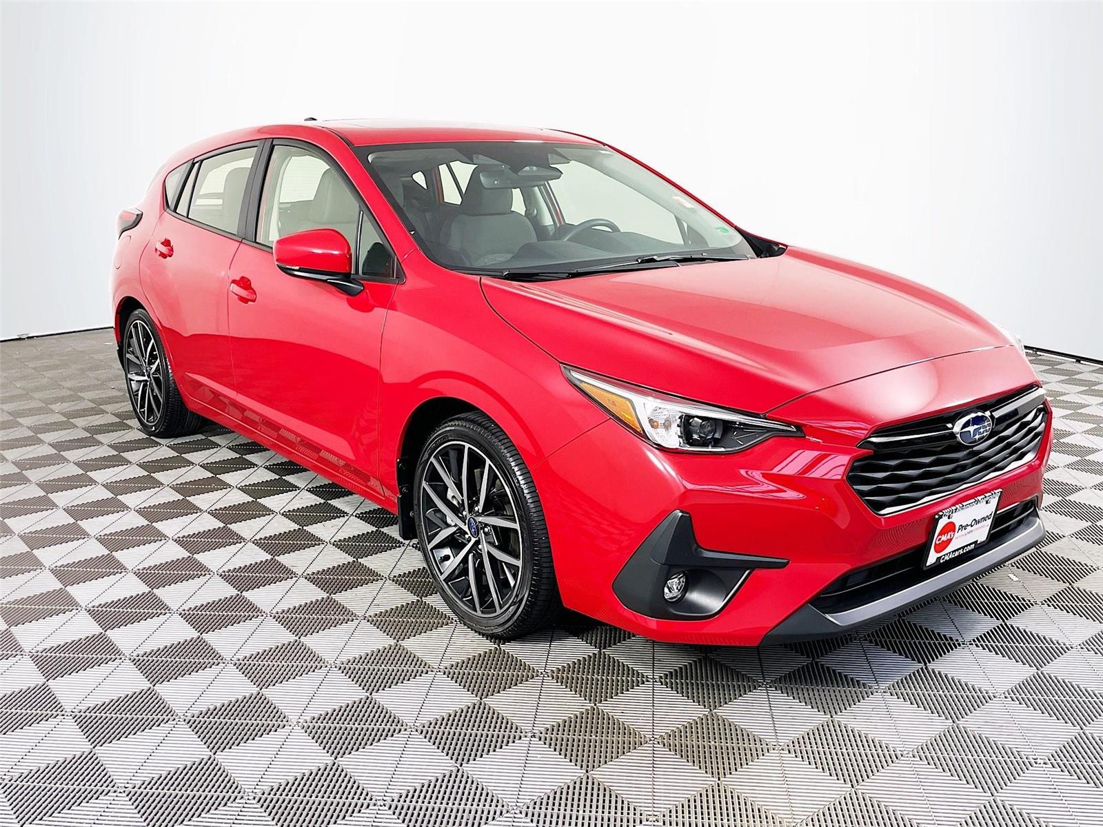 Pure Red 2024 Subaru Impreza Sport AWD Wagon All-Wheel Drive Continuously Variable Transmission