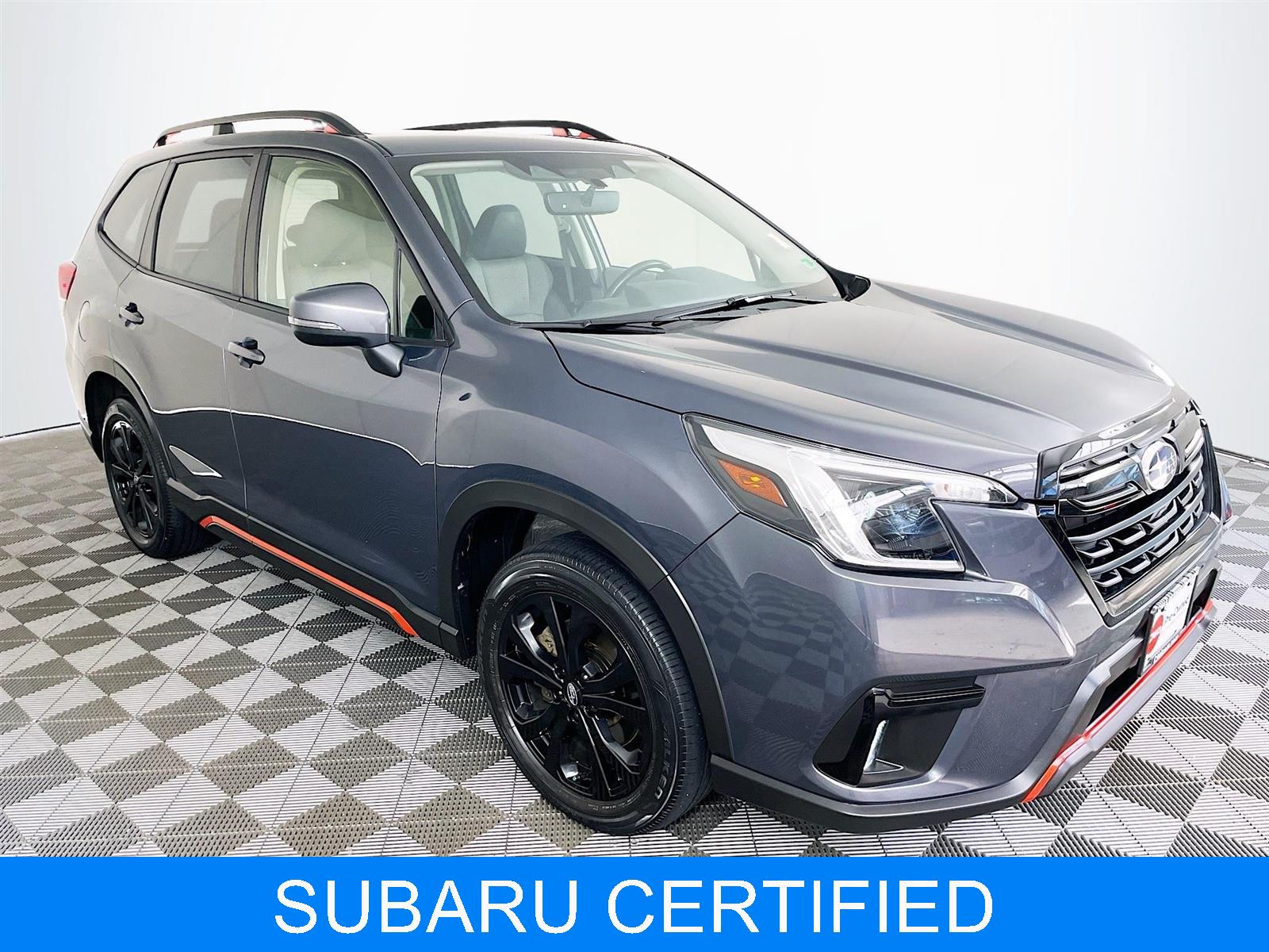 Magnetite Gray Metallic 2023 Subaru Forester Sport Crossover AWD SUV / Crossover All-Wheel Drive Continuously Variable Transmission