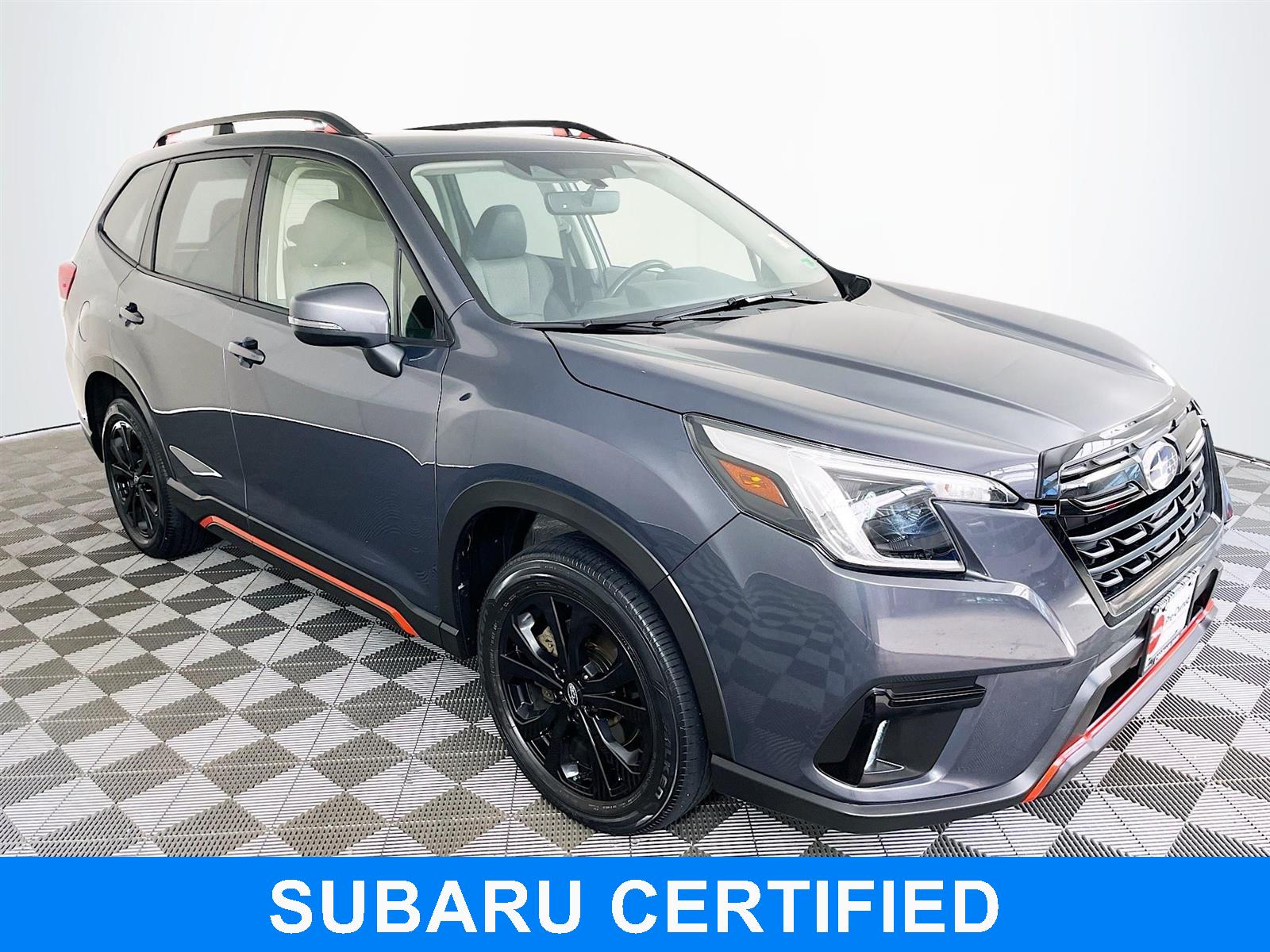 Magnetite Gray Metallic 2023 Subaru Forester Sport Crossover AWD SUV / Crossover All-Wheel Drive Continuously Variable Transmission