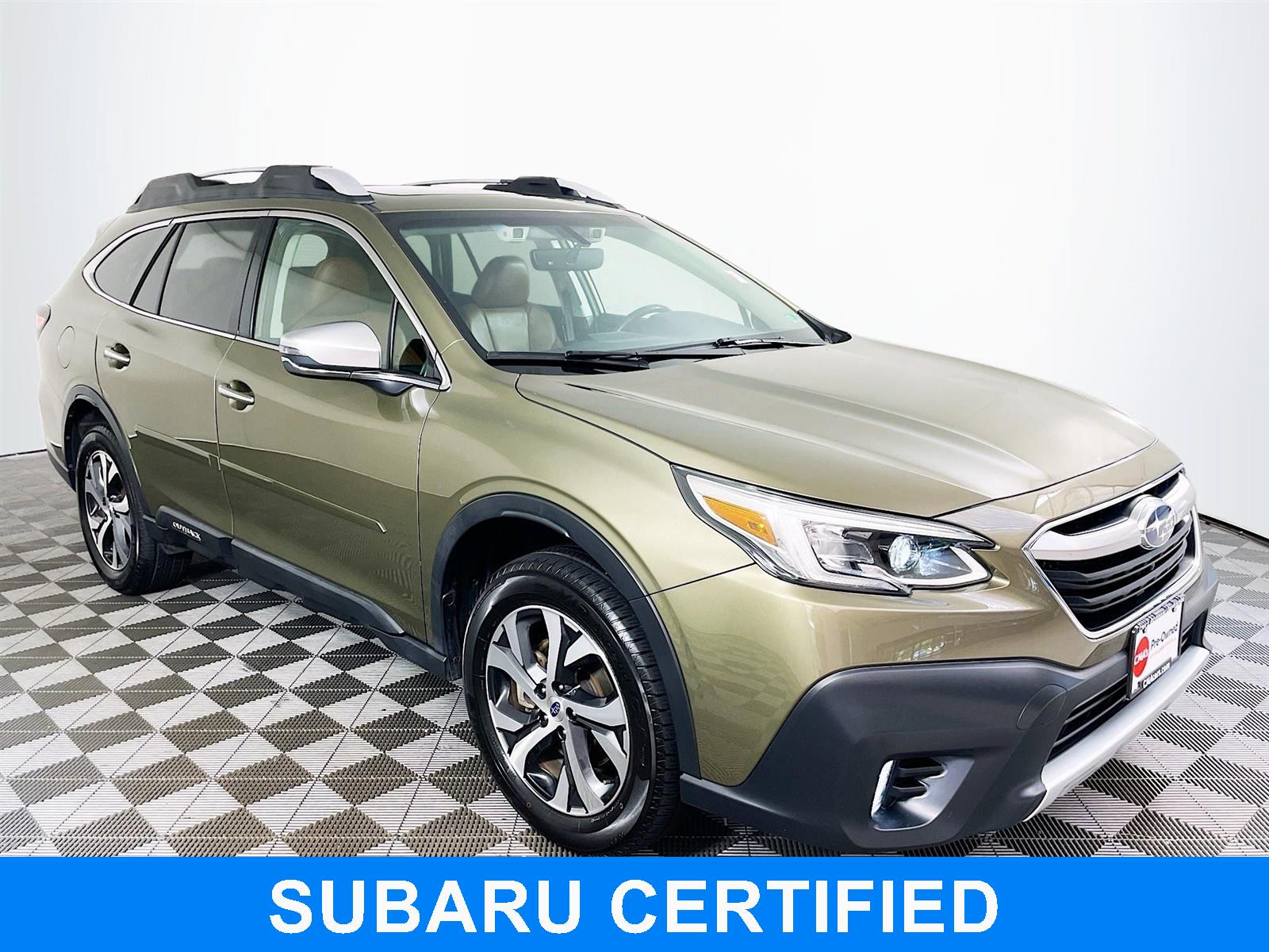 Autumn Green Metallic 2021 Subaru Outback SUV / Crossover All-Wheel Drive Continuously Variable Transmission