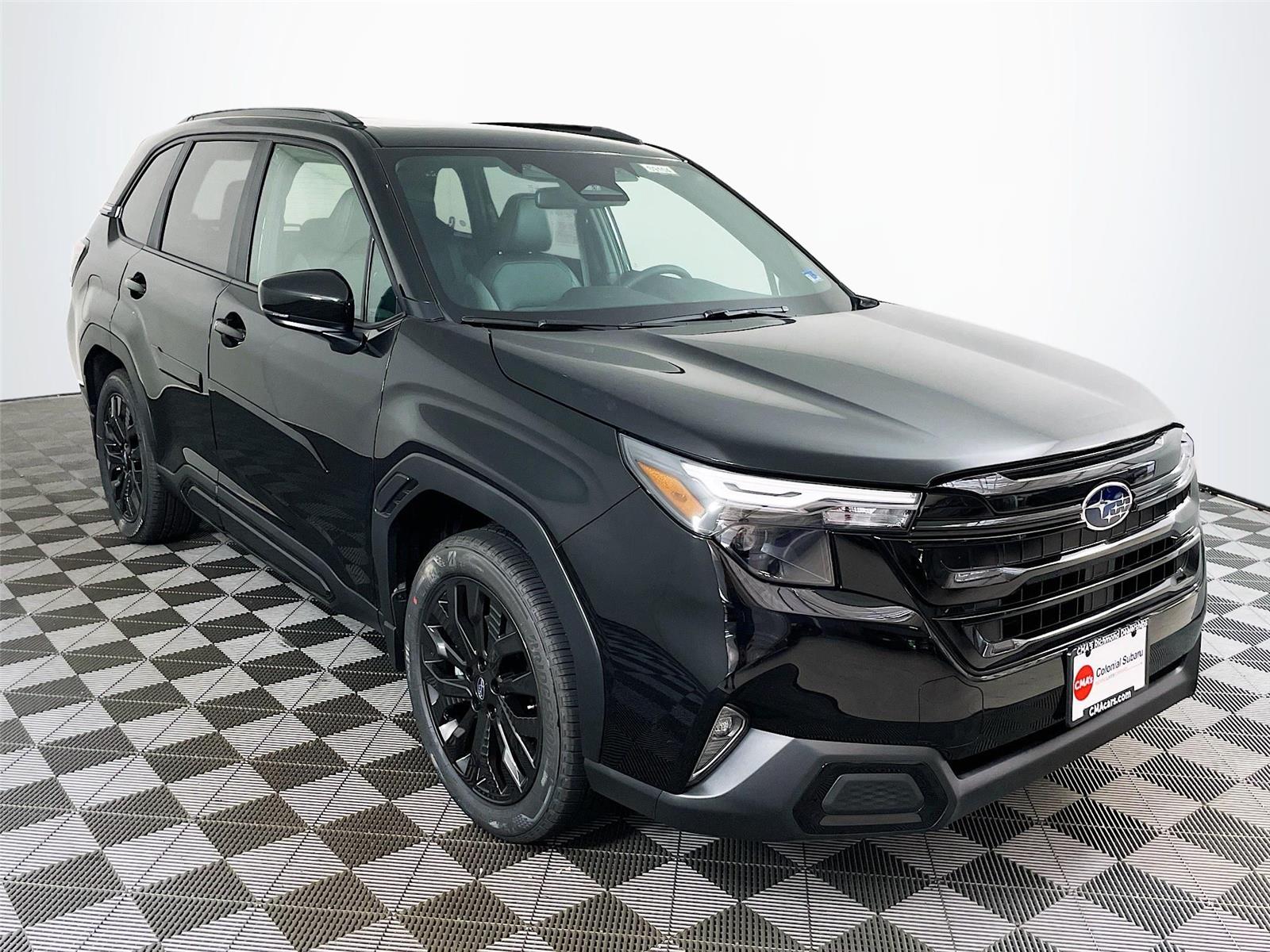 Crystal Black Silica 2026 Subaru Forester SUV / Crossover All-Wheel Drive Continuously Variable Transmission