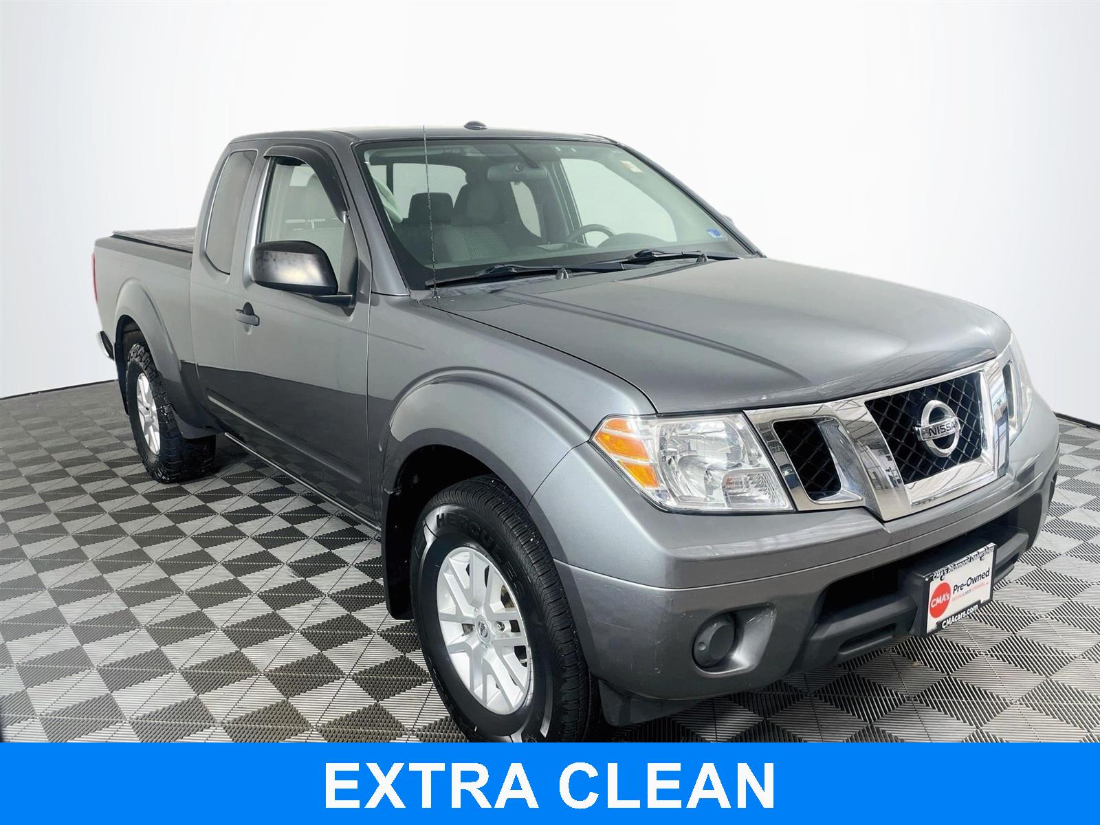 Gray (Gun Metallic) 2018 Nissan Frontier Pickup Truck Four-Wheel Drive Automatic