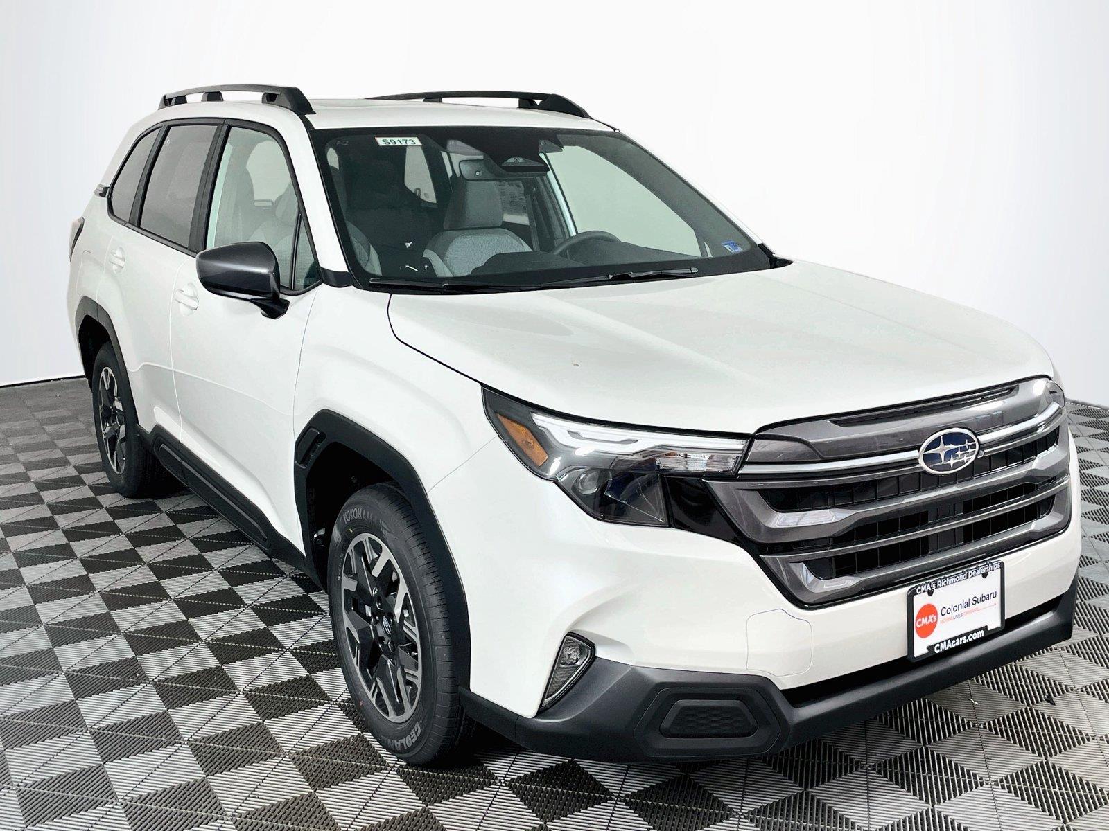 Crystal White Pearl 2026 Subaru Forester SUV / Crossover All-Wheel Drive Continuously Variable Transmission