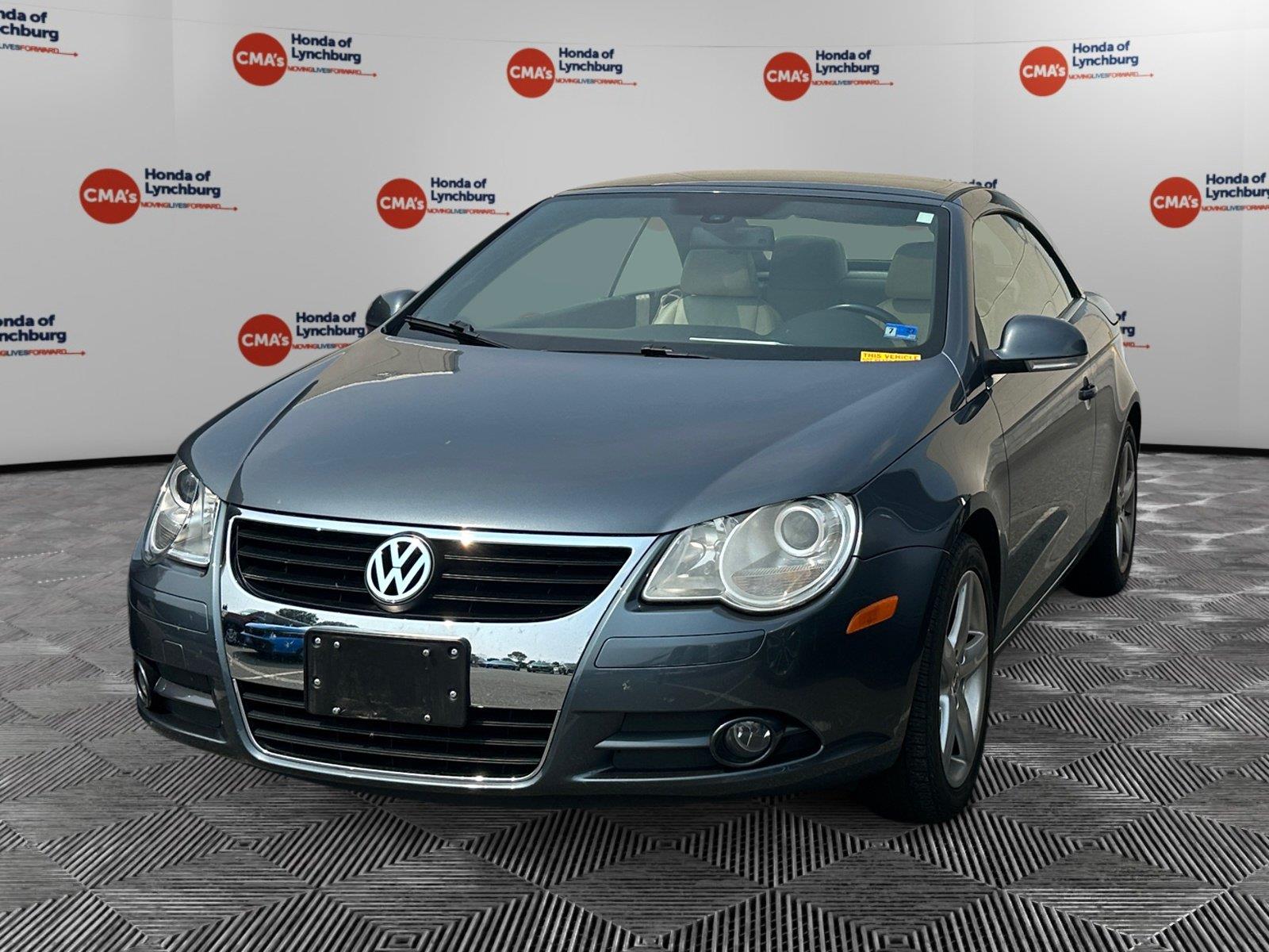 Island Gray 2007 Volkswagen Eos Convertible Front-Wheel Drive Automatic