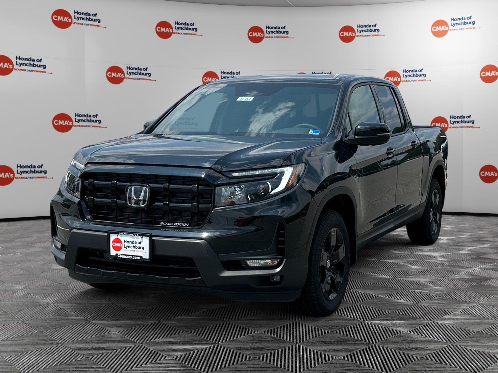 Crystal Black Pearl 2026 Honda Ridgeline Pickup Truck All-Wheel Drive Automatic