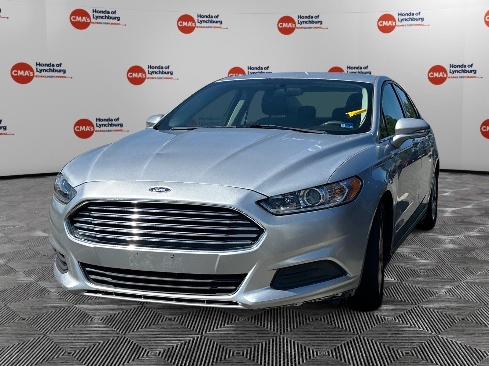 Ingot Silver 2015 Ford Fusion Sedan Front-Wheel Drive 6-Speed Automatic