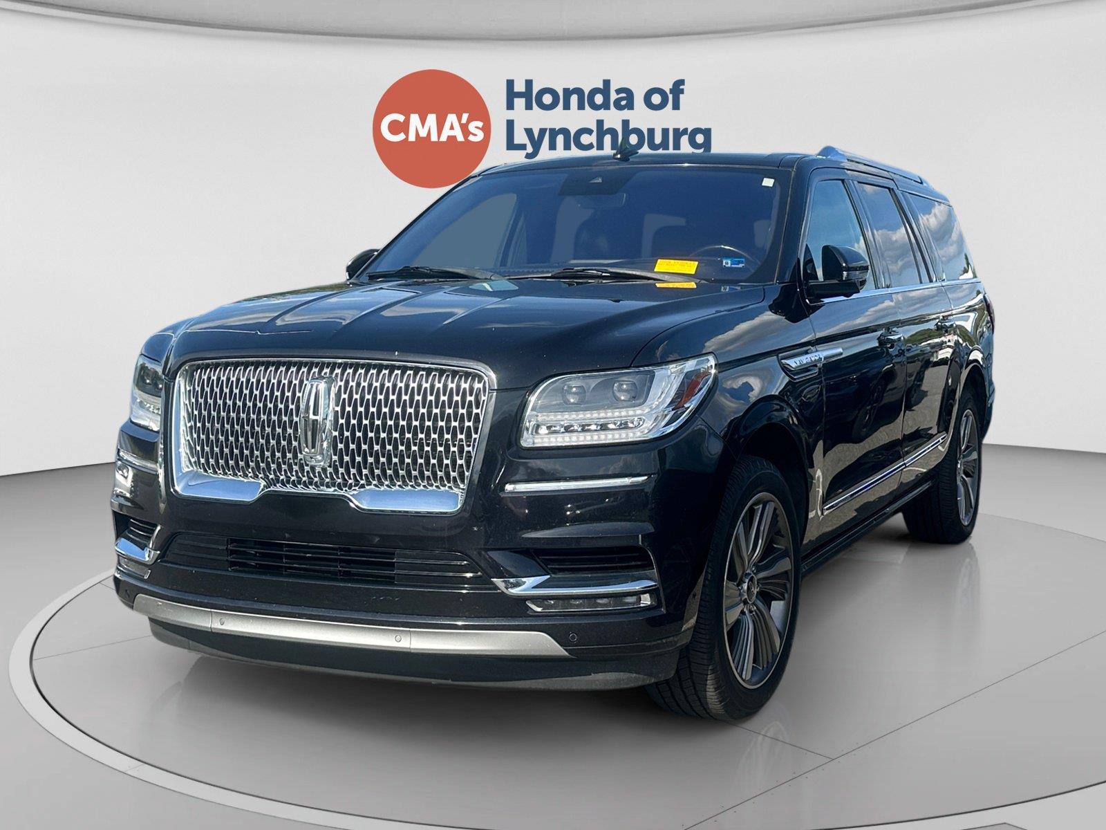 Infinite Black Metallic 2019 Lincoln Navigator SUV / Crossover Four-Wheel Drive Automatic