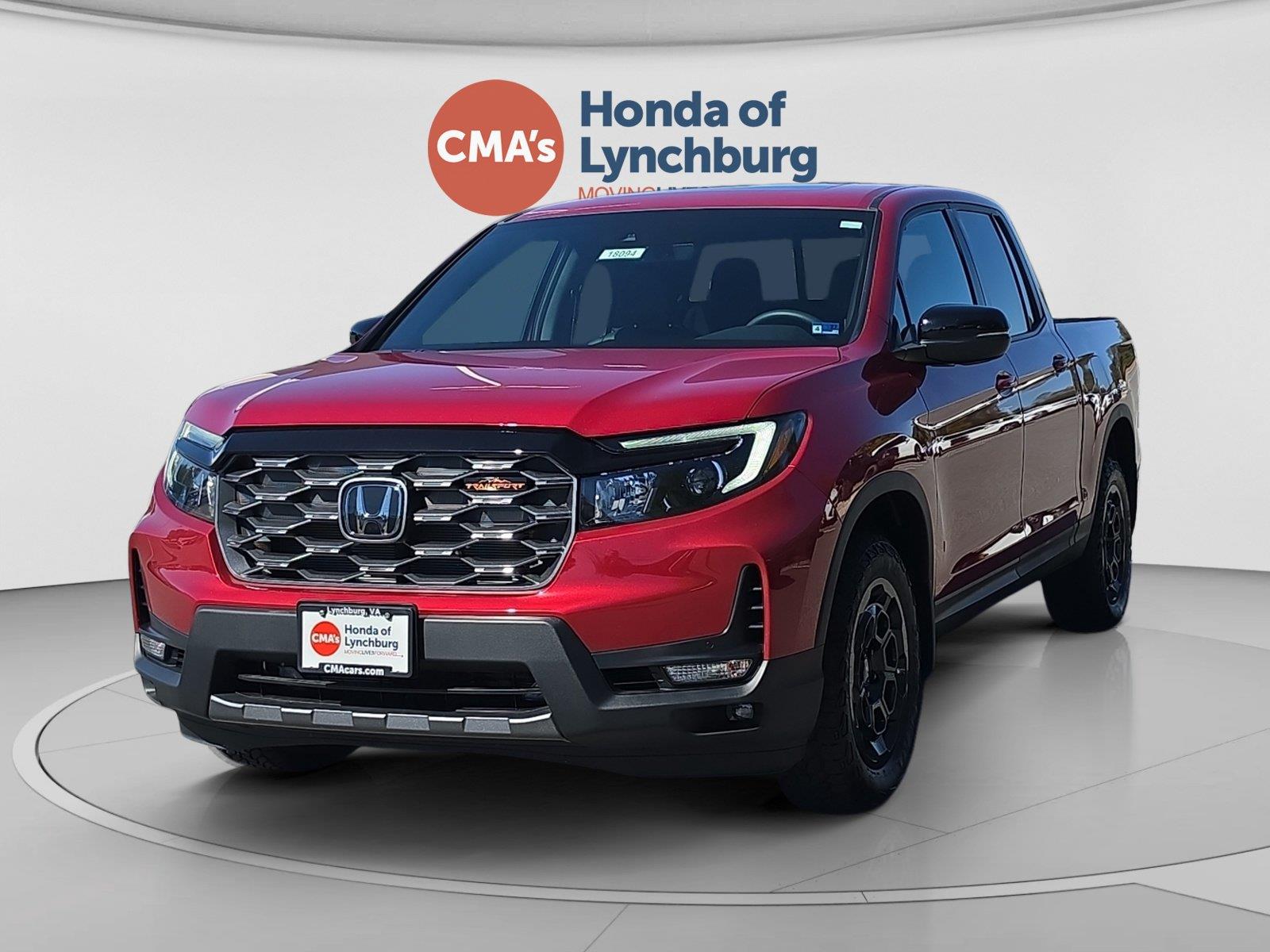 Radiant Red Metallic II 2026 Honda Ridgeline Pickup Truck All-Wheel Drive Automatic