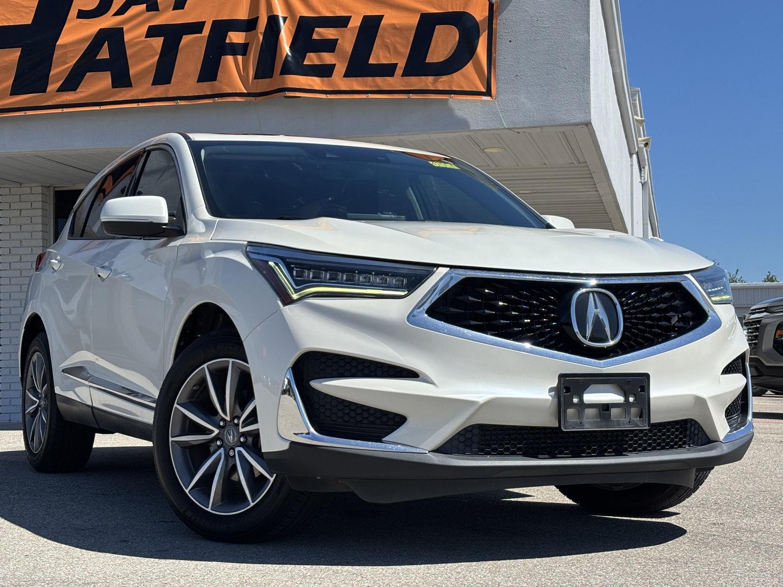 White Diamond Pearl 2019 Acura RDX SUV / Crossover Front-Wheel Drive Automatic