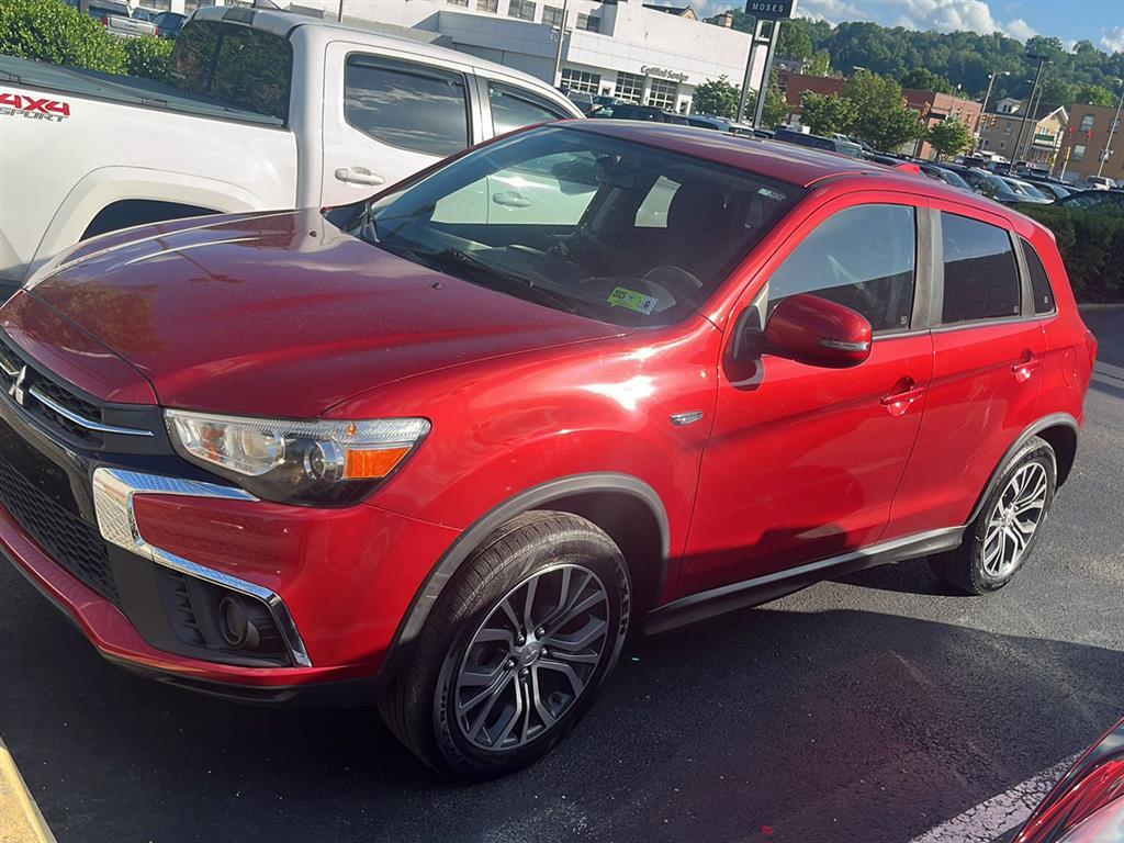 Rally Red Metallic 2019 Mitsubishi Outlander Sport ES AWC SUV / Crossover All-Wheel Drive Continuously Variable Transmission