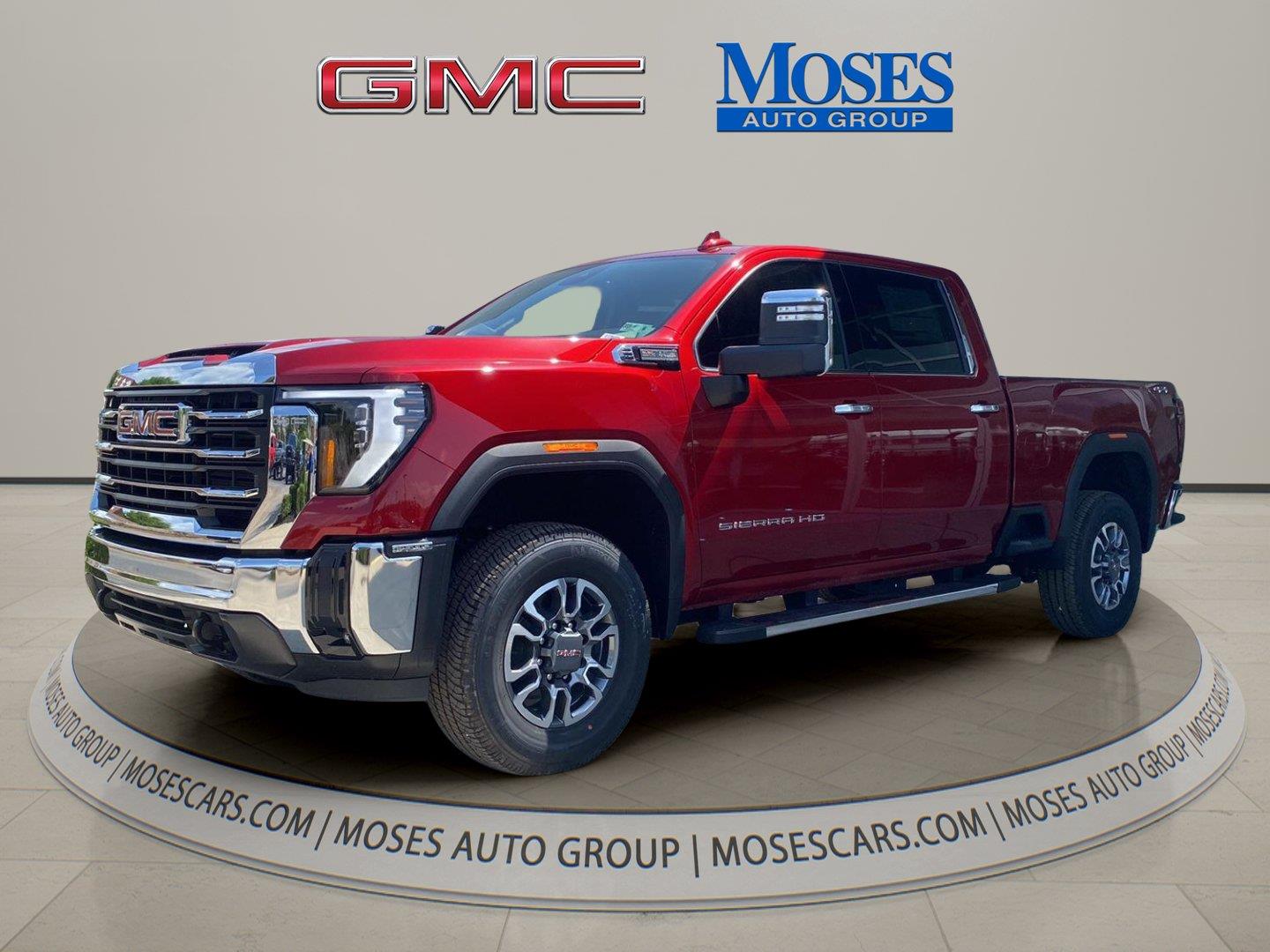 Volcanic Red Tintcoat 2026 GMC Sierra 2500HD Pickup Truck Four-Wheel Drive Automatic