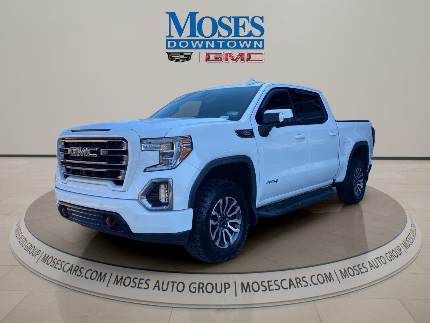 Summit White 2019 GMC Sierra 1500 Pickup Truck Four-Wheel Drive 8-Speed Automatic