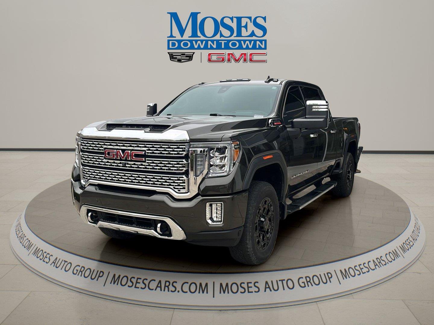 Forest Metallic 2022 GMC Sierra 3500HD Pickup Truck Four-Wheel Drive Automatic