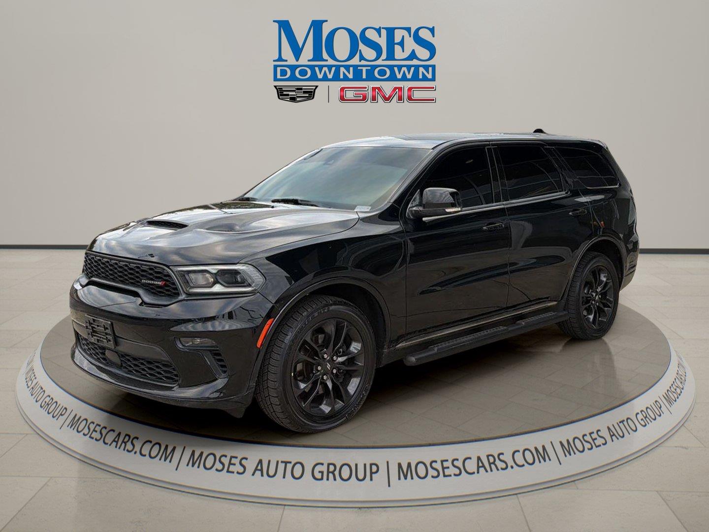 DB Black Clearcoat 2022 Dodge Durango SUV / Crossover All-Wheel Drive 8-Speed Automatic
