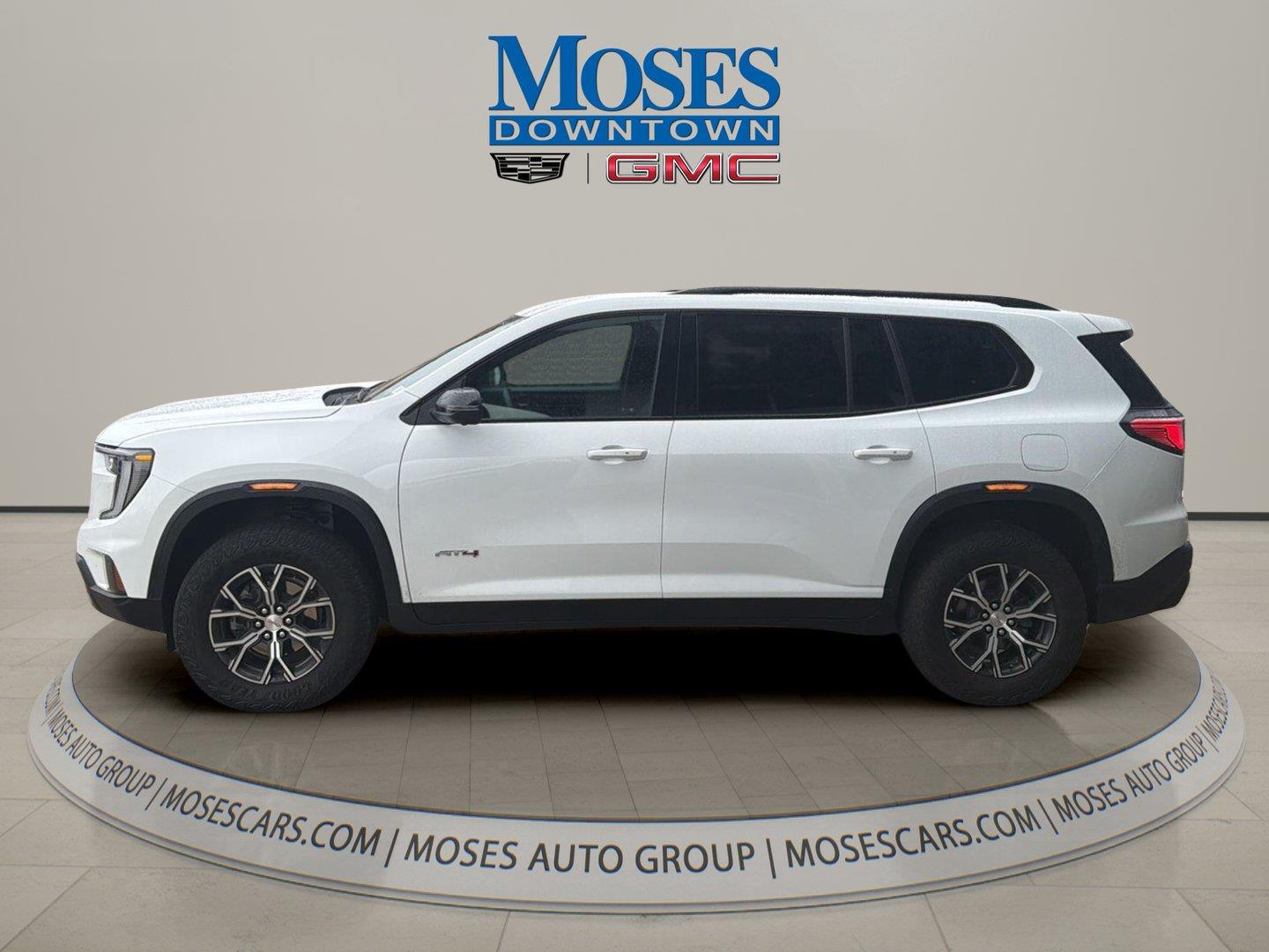 Summit White 2024 GMC Acadia SUV / Crossover Four-Wheel Drive 8-Speed Automatic