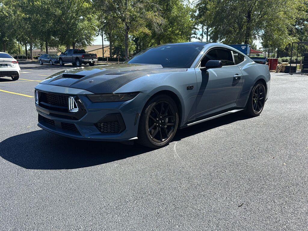 Vapor Blue 2025 Ford Mustang Coupe Rear-Wheel Drive Automatic