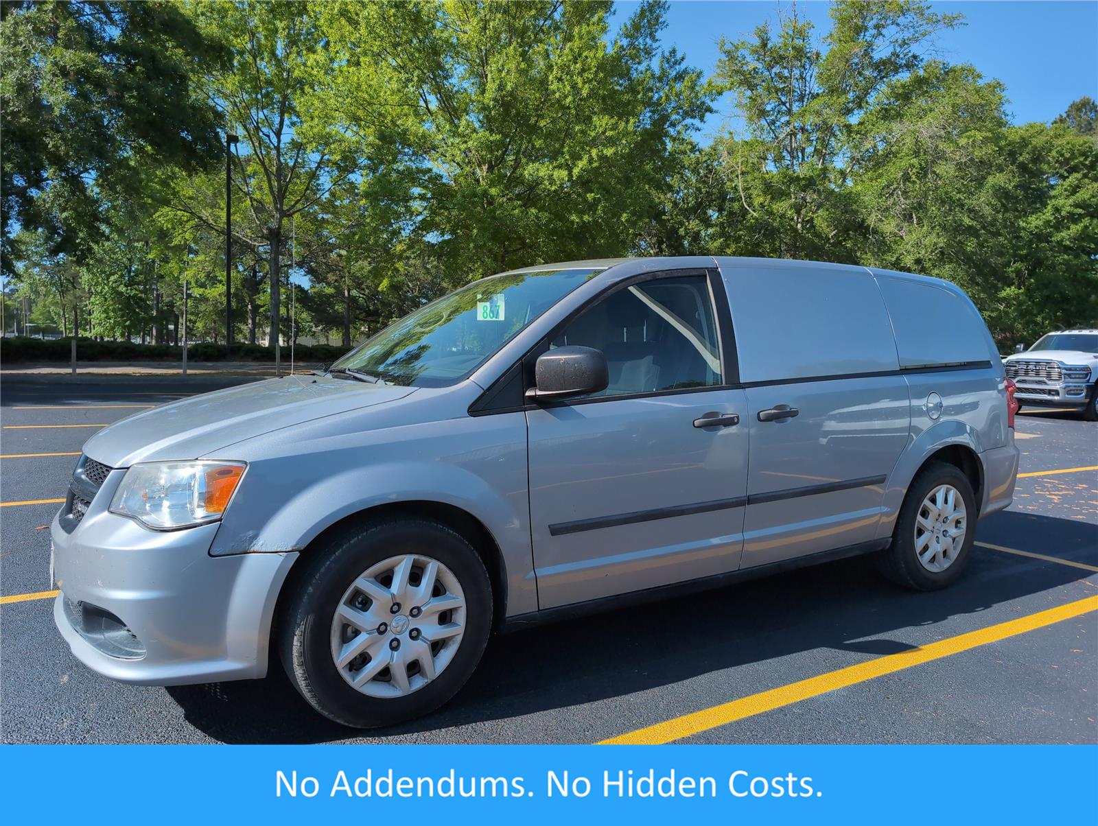 Billet Silver Metallic Clearcoat 2014 RAM C/V Tradesman Van Front-Wheel Drive 6-Speed Automatic