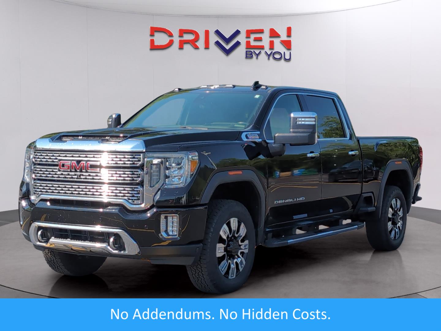 Onyx Black 2020 GMC Sierra 2500HD Denali Crew Cab 4WD Pickup Truck Four-Wheel Drive Automatic
