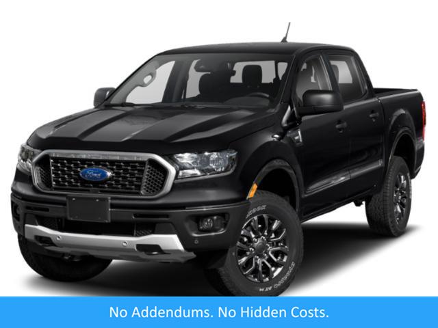 White Platinum Metallic Tri-Coat 2019 Ford Ranger XLT SuperCrew RWD Pickup Truck 4X2 Automatic