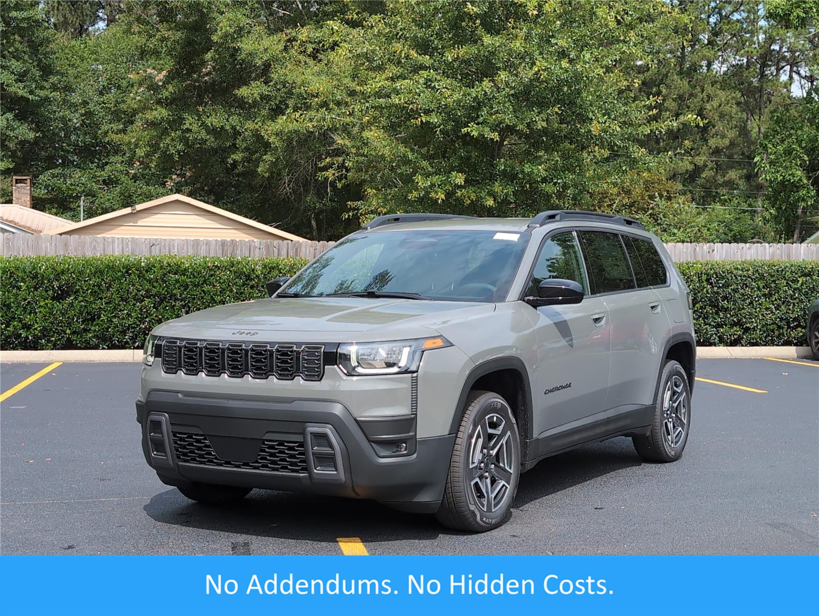 Sting-Gray Clearcoat 2026 Jeep Cherokee Laredo 4WD SUV / Crossover Four-Wheel Drive Automatic